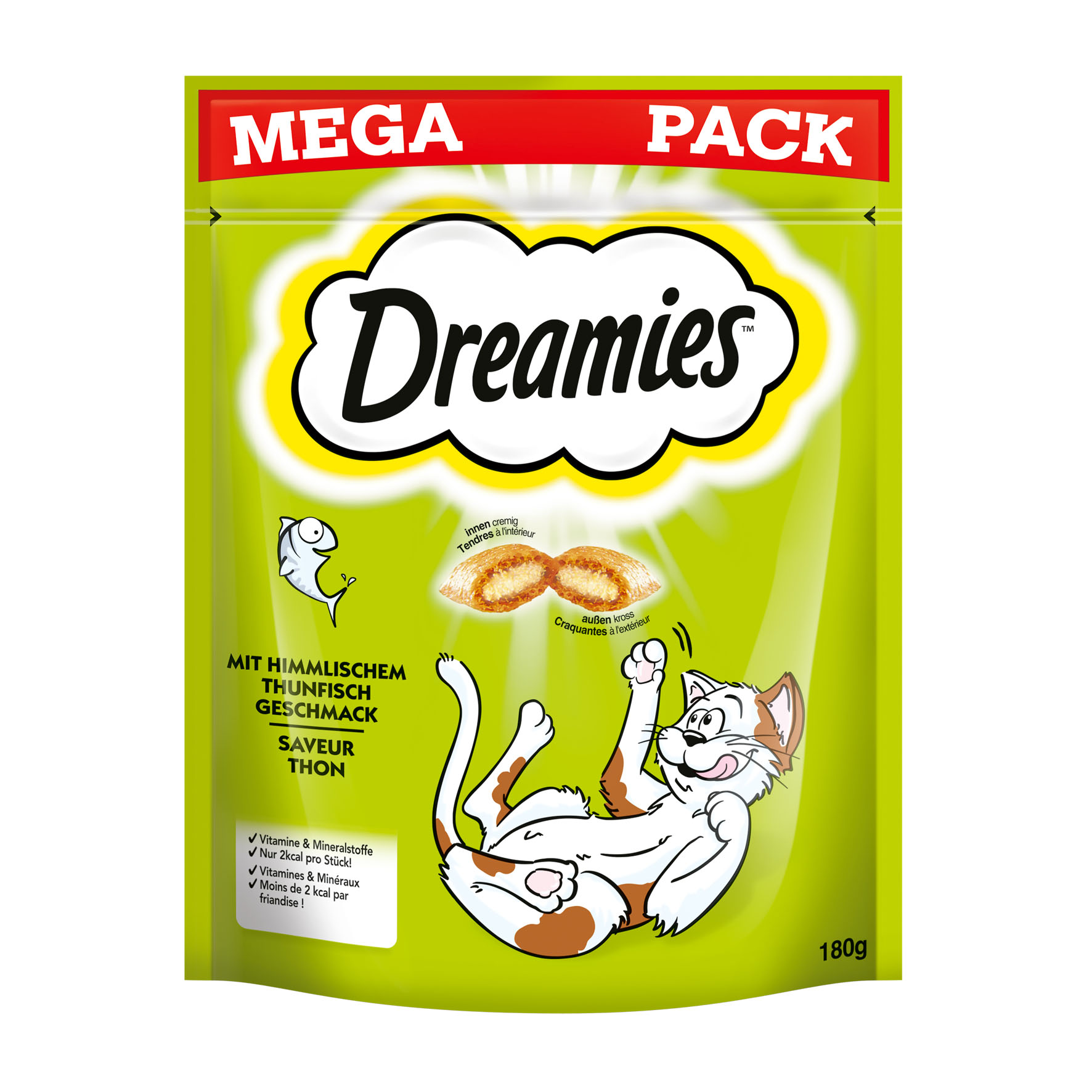 Dreamies mit Thunfisch, 180g