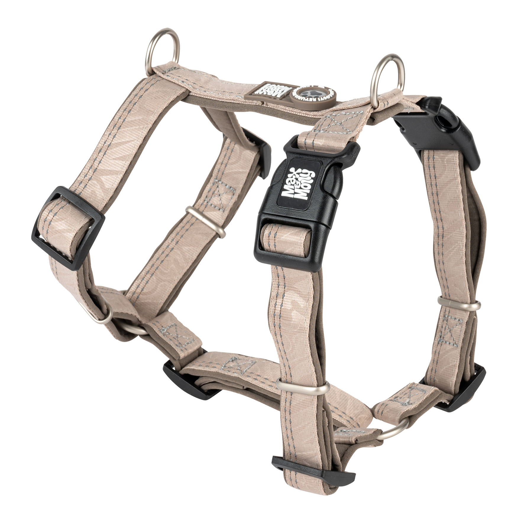 Max&Molly Comfort-H-Harness sand/XS, H:24-39cm/B:32-40cm