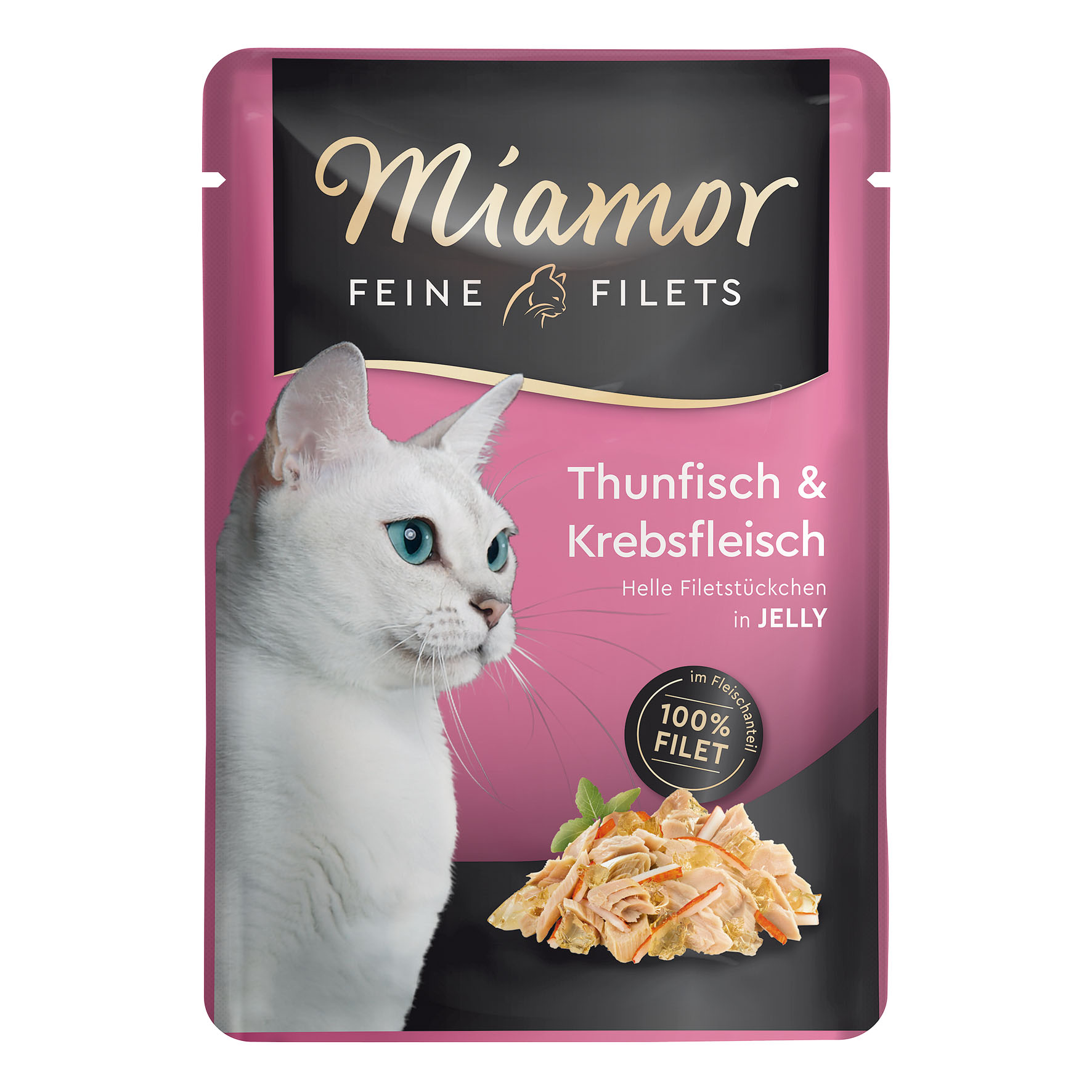 Miamor filets fins thon & écrevisse 100g