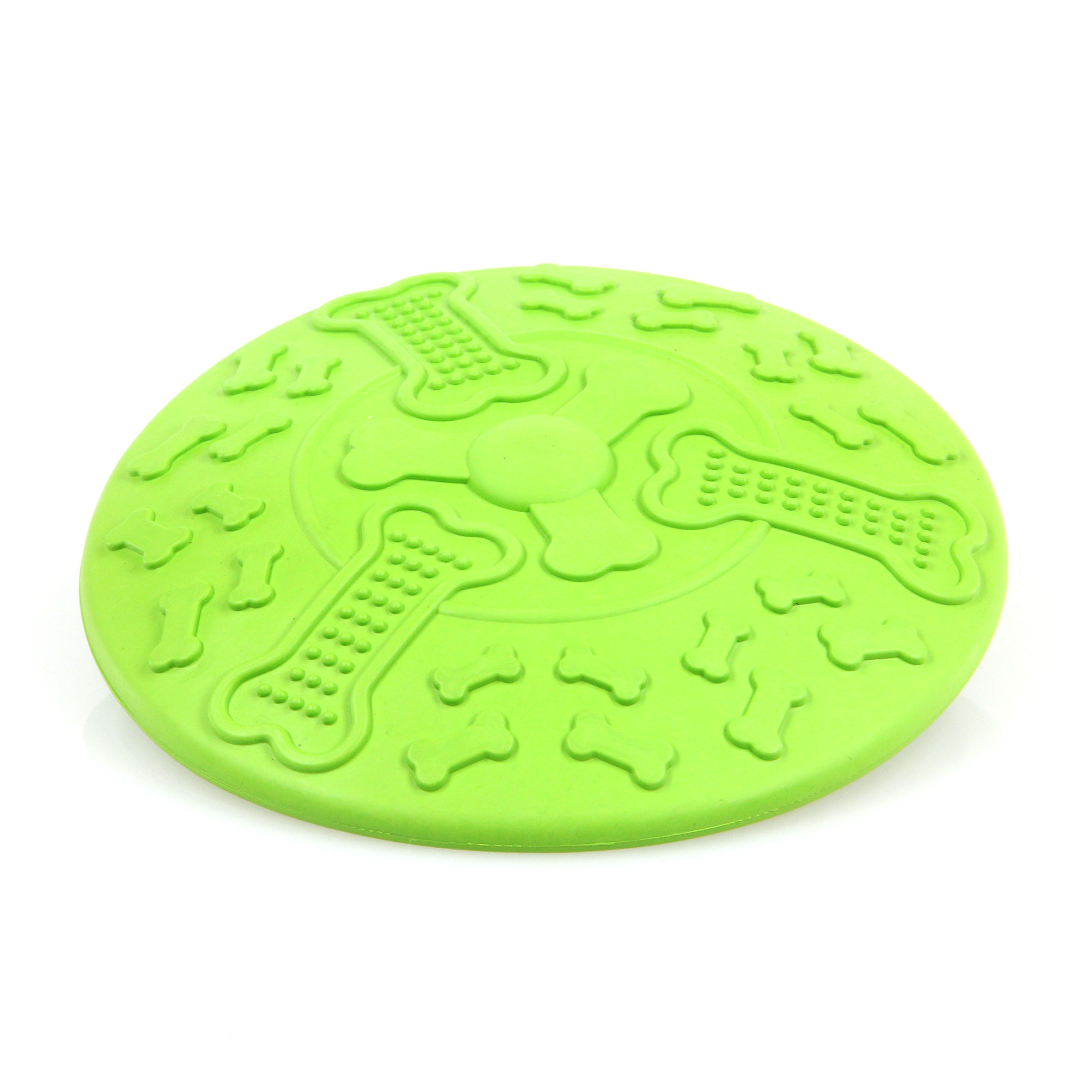 swisspet Flying Disc Bone, vert, ø21cm