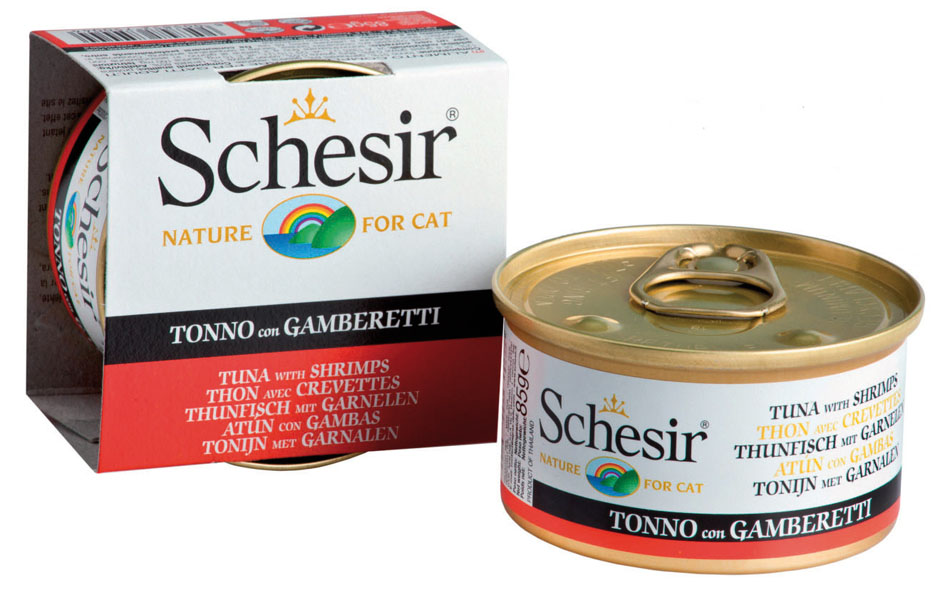 SCHESIR Jelly Thon mit Garnelen 85g Dose