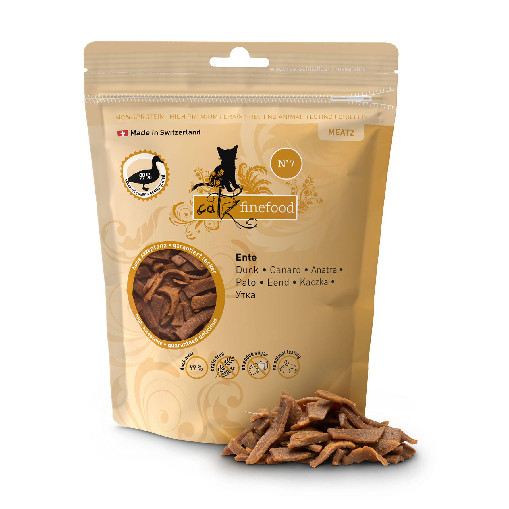 Catz Finefood Meatz N° 7 avec canard