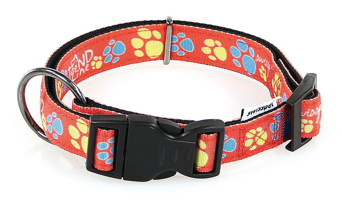 TrendLine Halsband Pfoty, rot