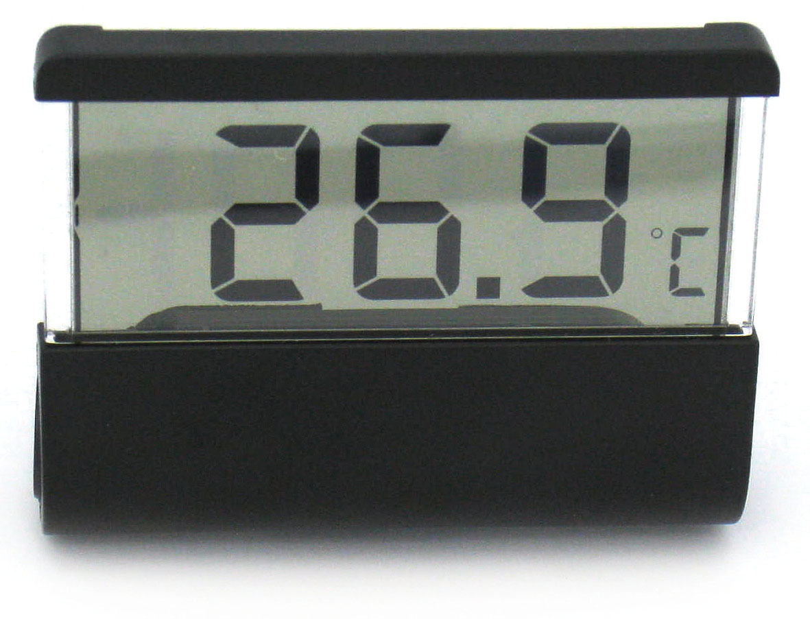 Amazonas Thermometer Digital, schwarz, 6x4.5x1.8cm