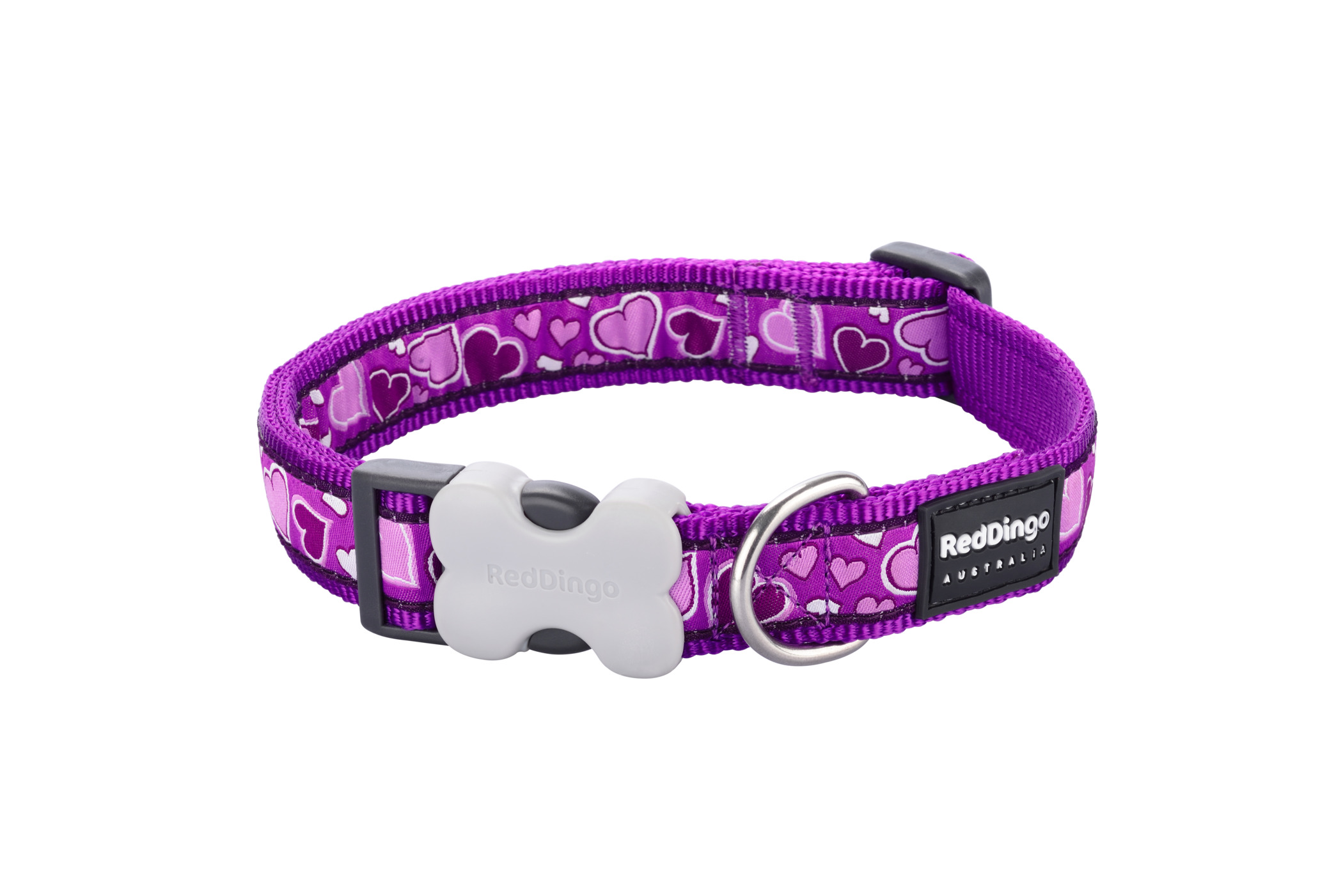 RedDingo Halsband Design Breezy Love Violett S