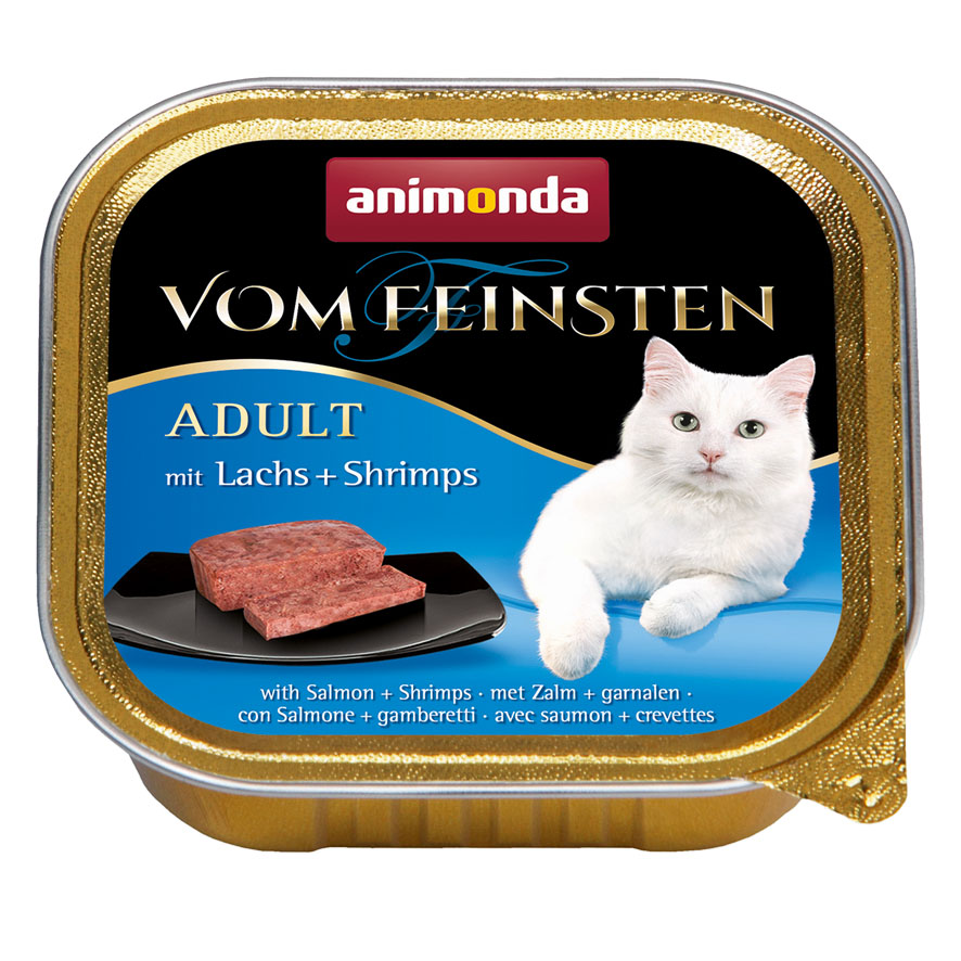 Vom Feinsten ADULT Lachs + Shrimps 100g