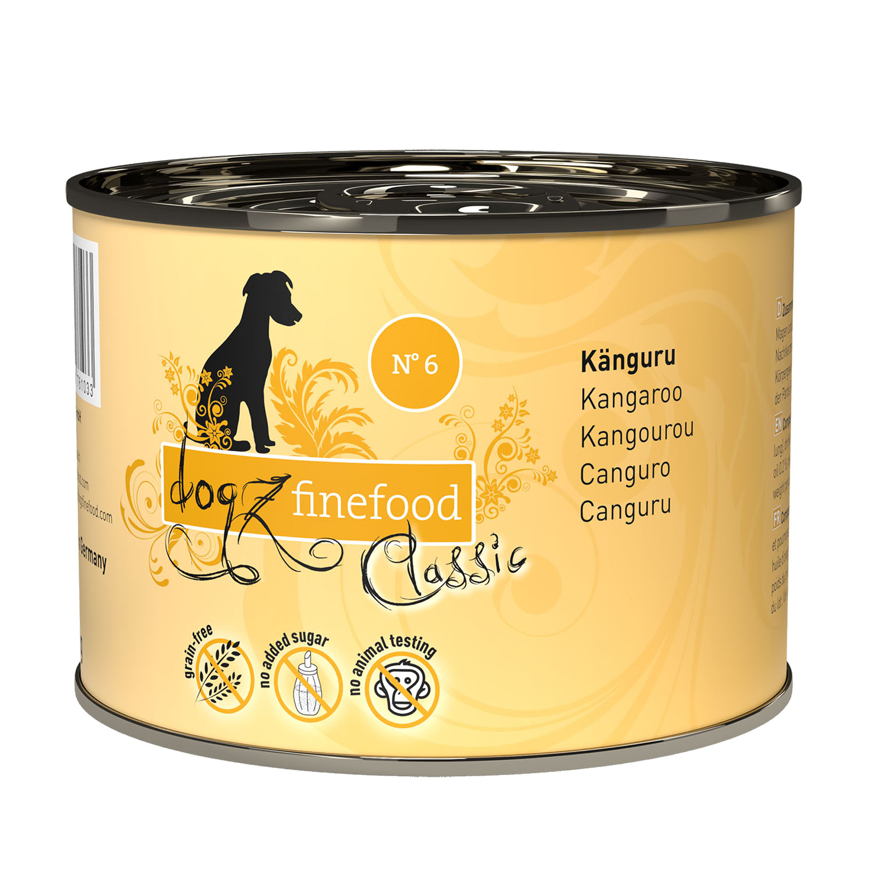 Dogz Finefood No. 06 Känguru, 200g