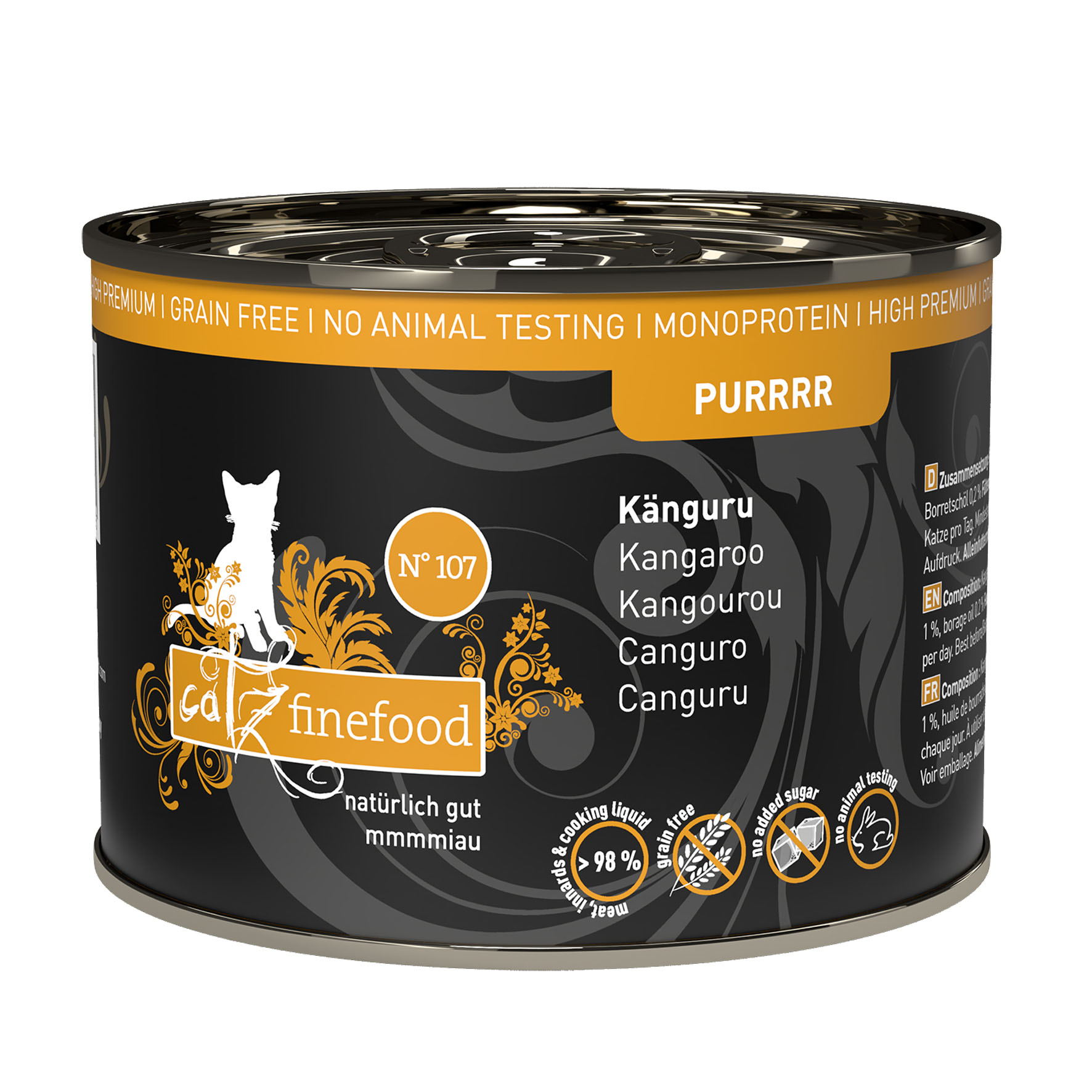 Catz Finefood Purrrr No. 107 mit Känguru, 200g