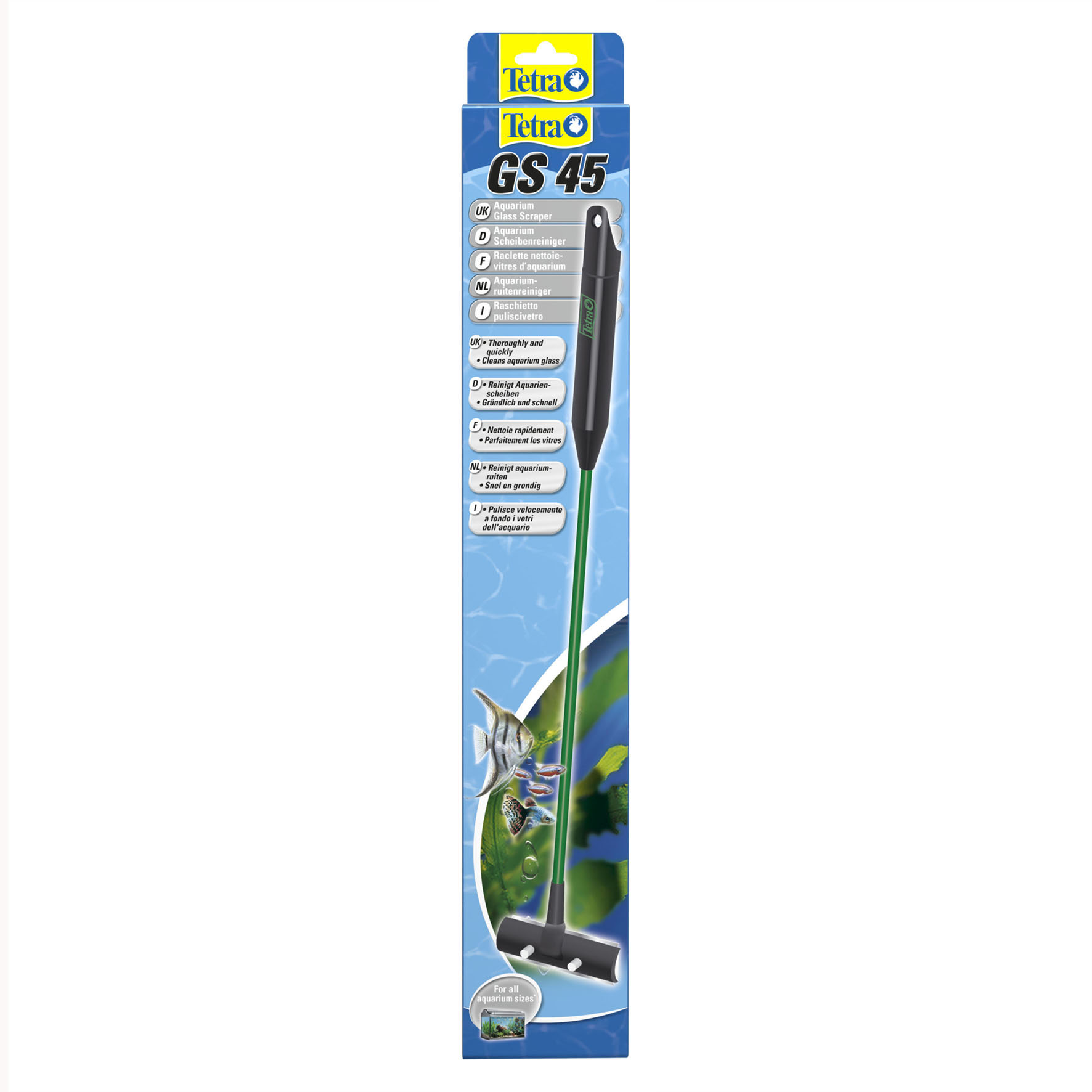Pulitore per vetri Tetra GS 45 L=45cm