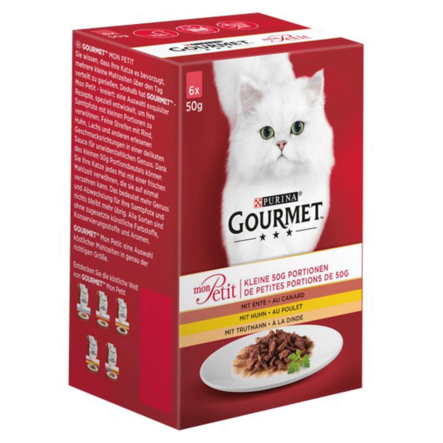 Gourmet Mon Petit Viande & Poisson, 6x50g