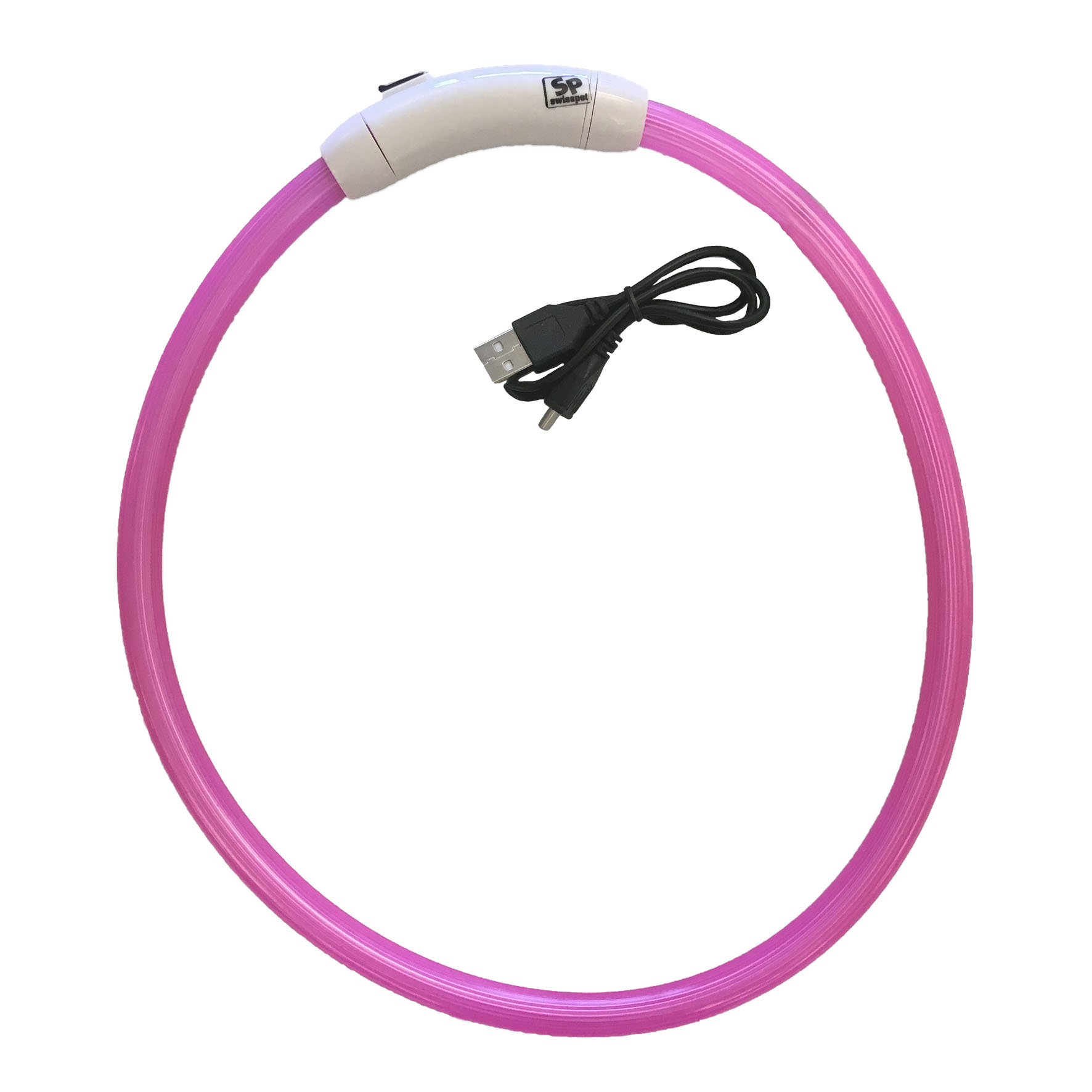 swisspet Universal Collar Light XL, rosa