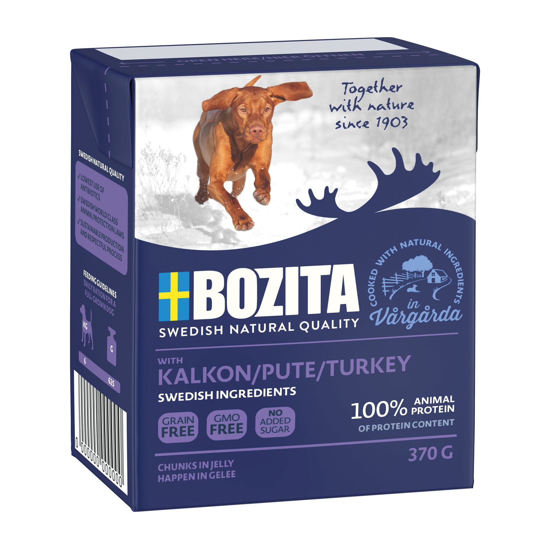 Bozita Bouchées en Gelée Dinde, 370g