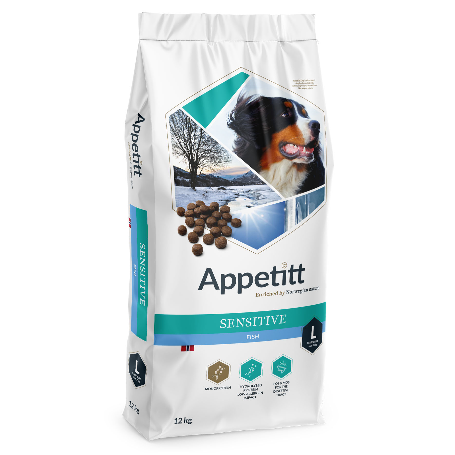 Appetitt Sensitive Large Fisch 12kg