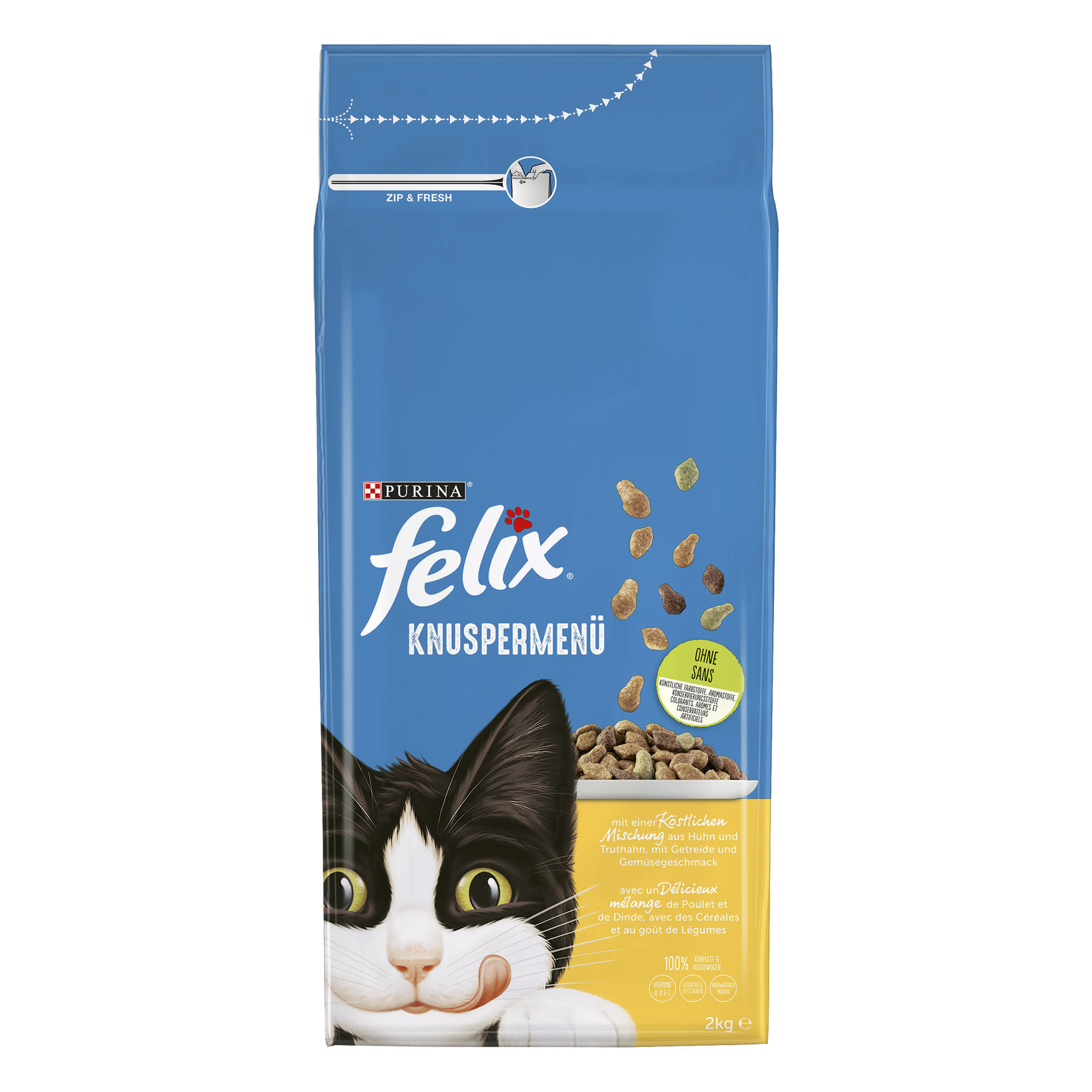 Felix Knuspermenü Geflügel, 2kg