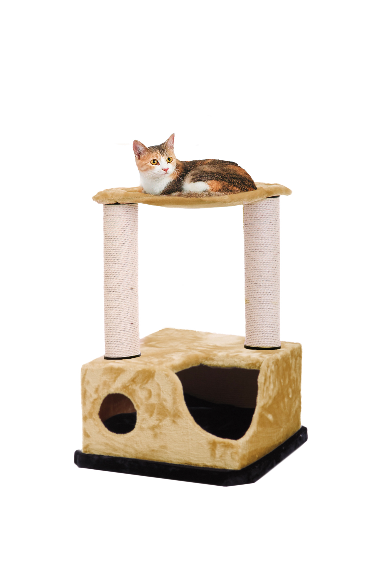 Kratzbaum CatChiller Palma, beige/schwarz