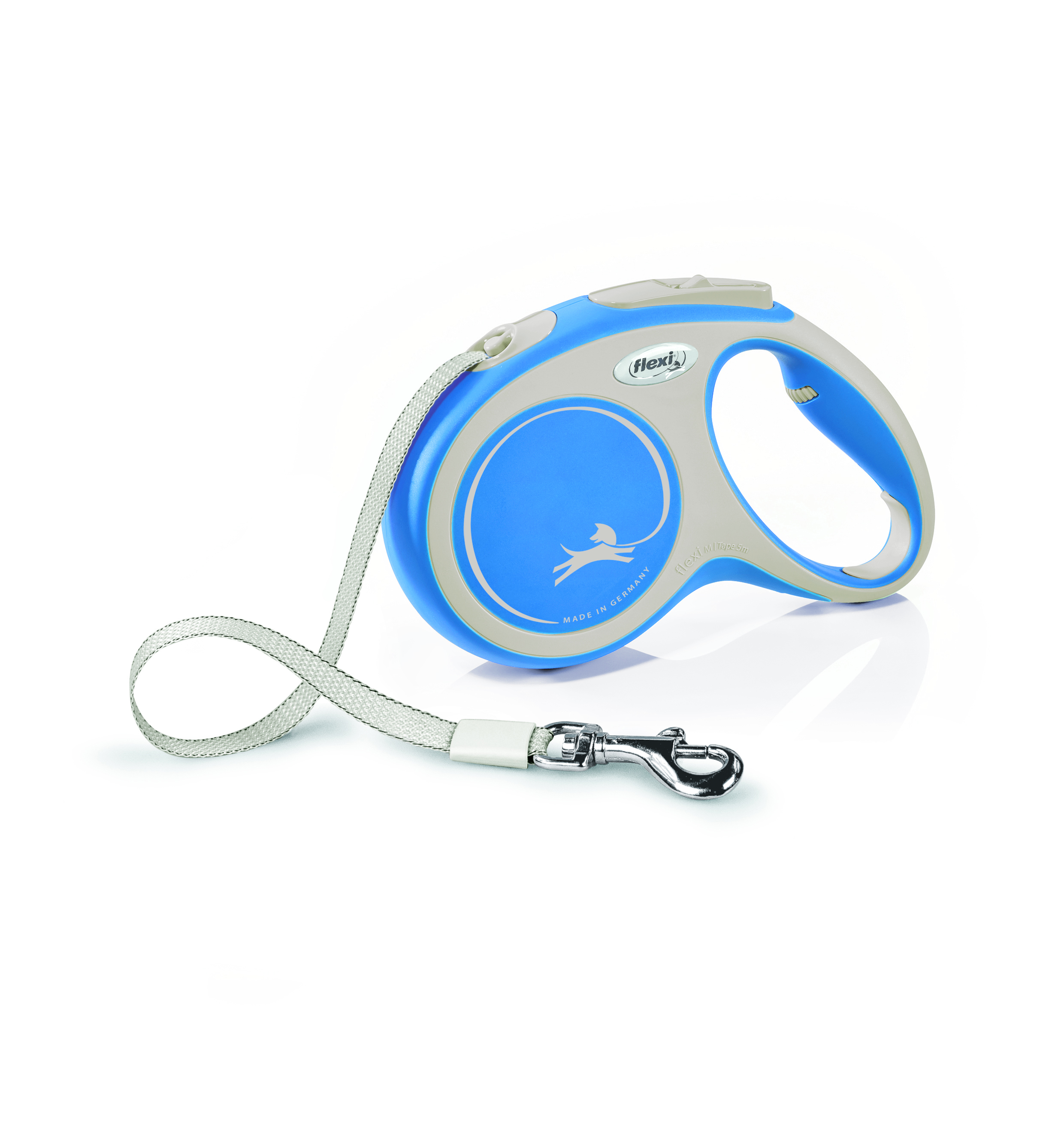Flexi New Comfort, Gurt, Grösse M,5m, blau