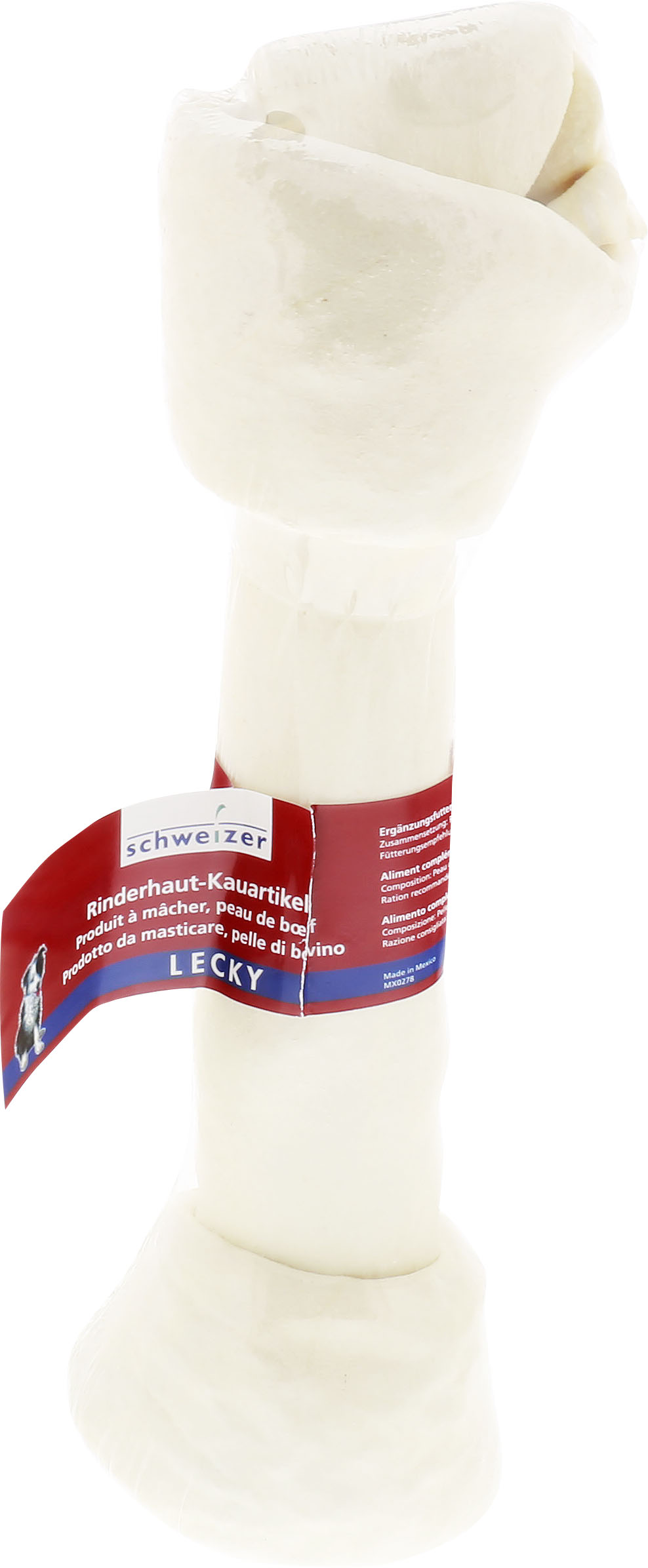 Lecky Kauknochen natur 27-30cm