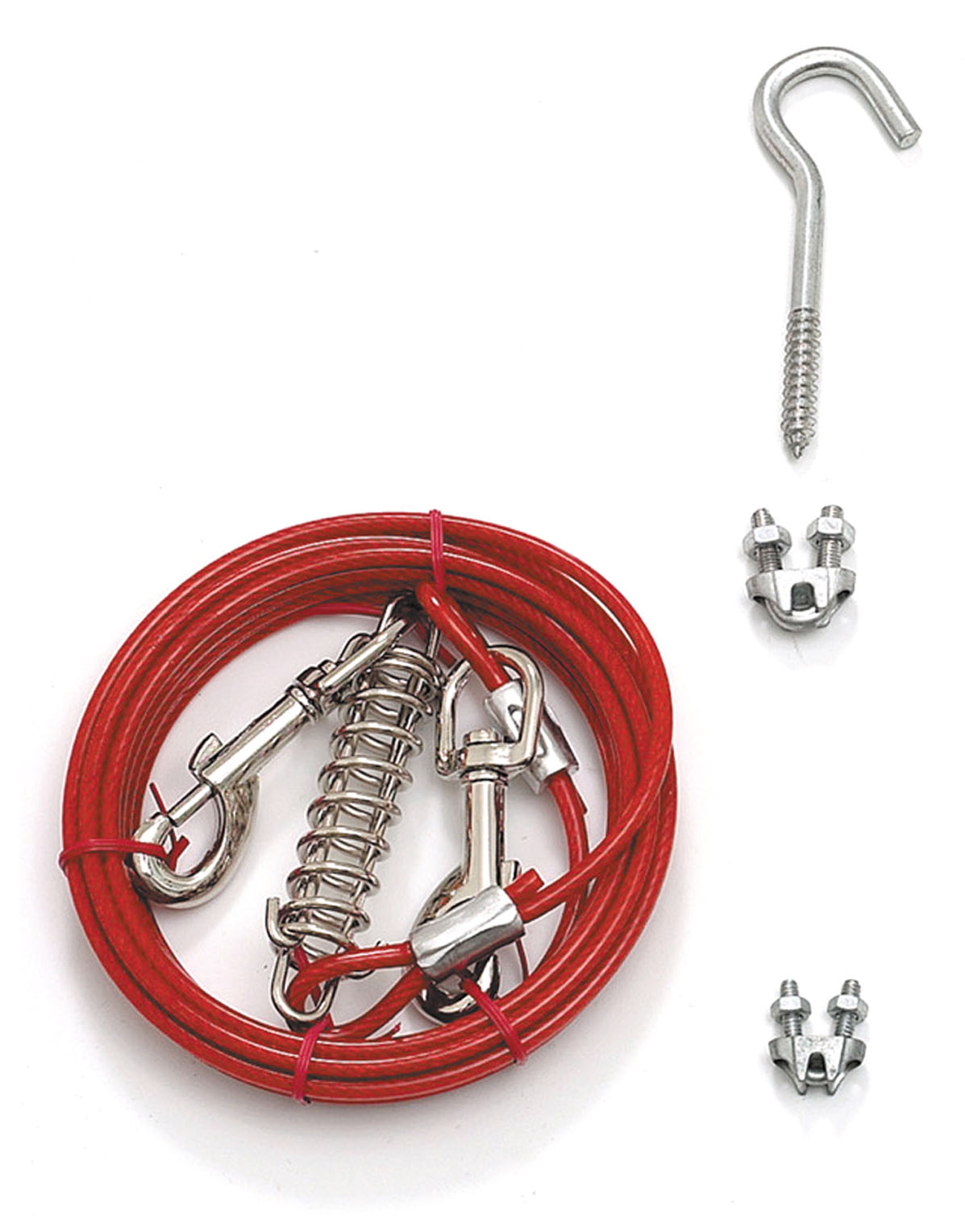 Anlegeleine mit Zugfederentlastung