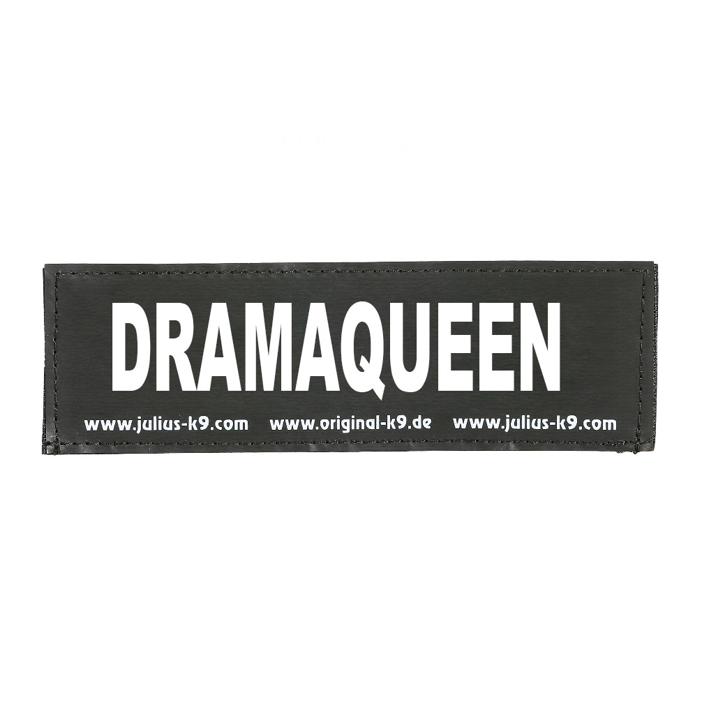 K9 Logo Dramaqueen, dim. 1-3, 16x5cm