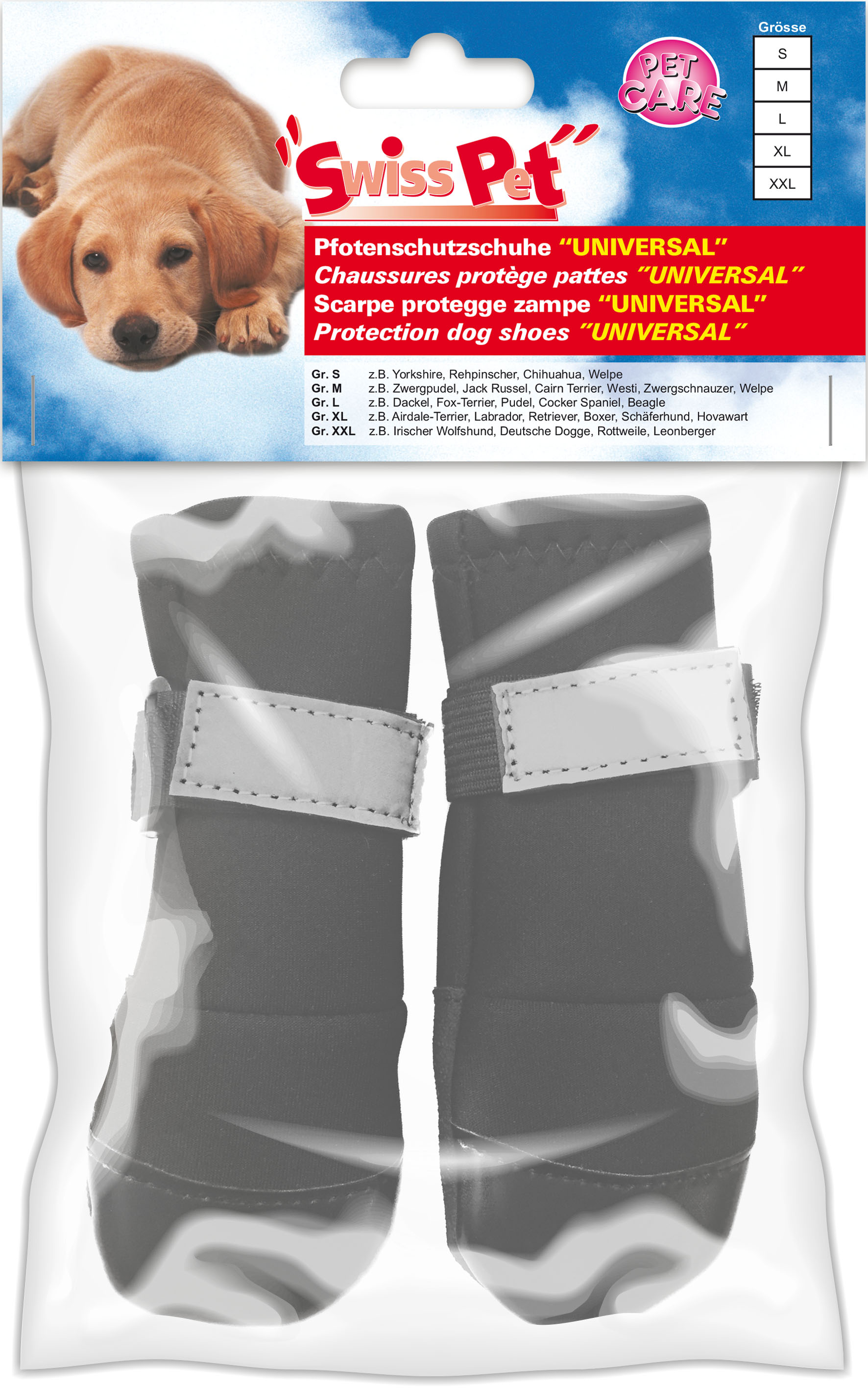 swisspet Pfotenschutzschuhe UNIVERSAL