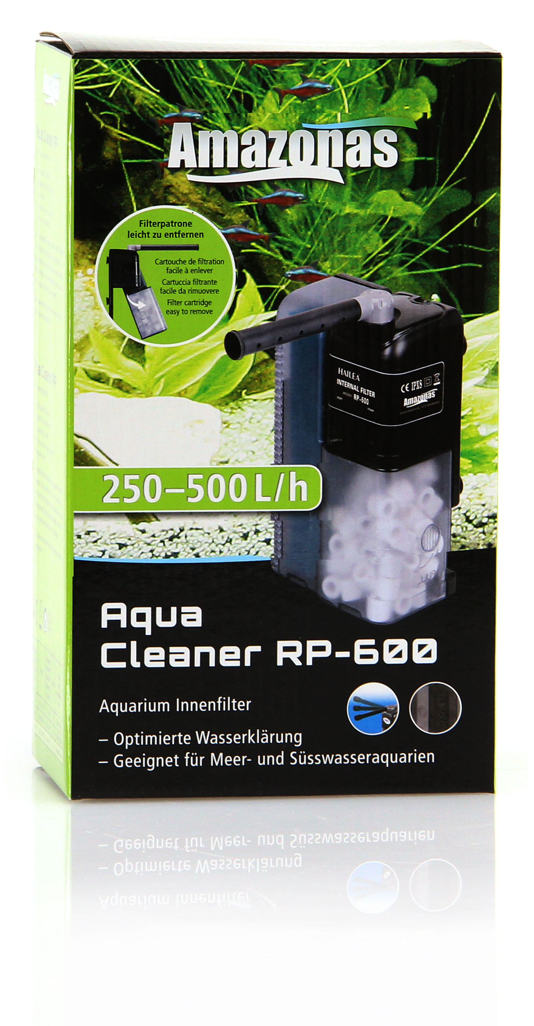 Amazonas filtre intérieur Aqua Cleaner RP, 50l/h – 500l/h
