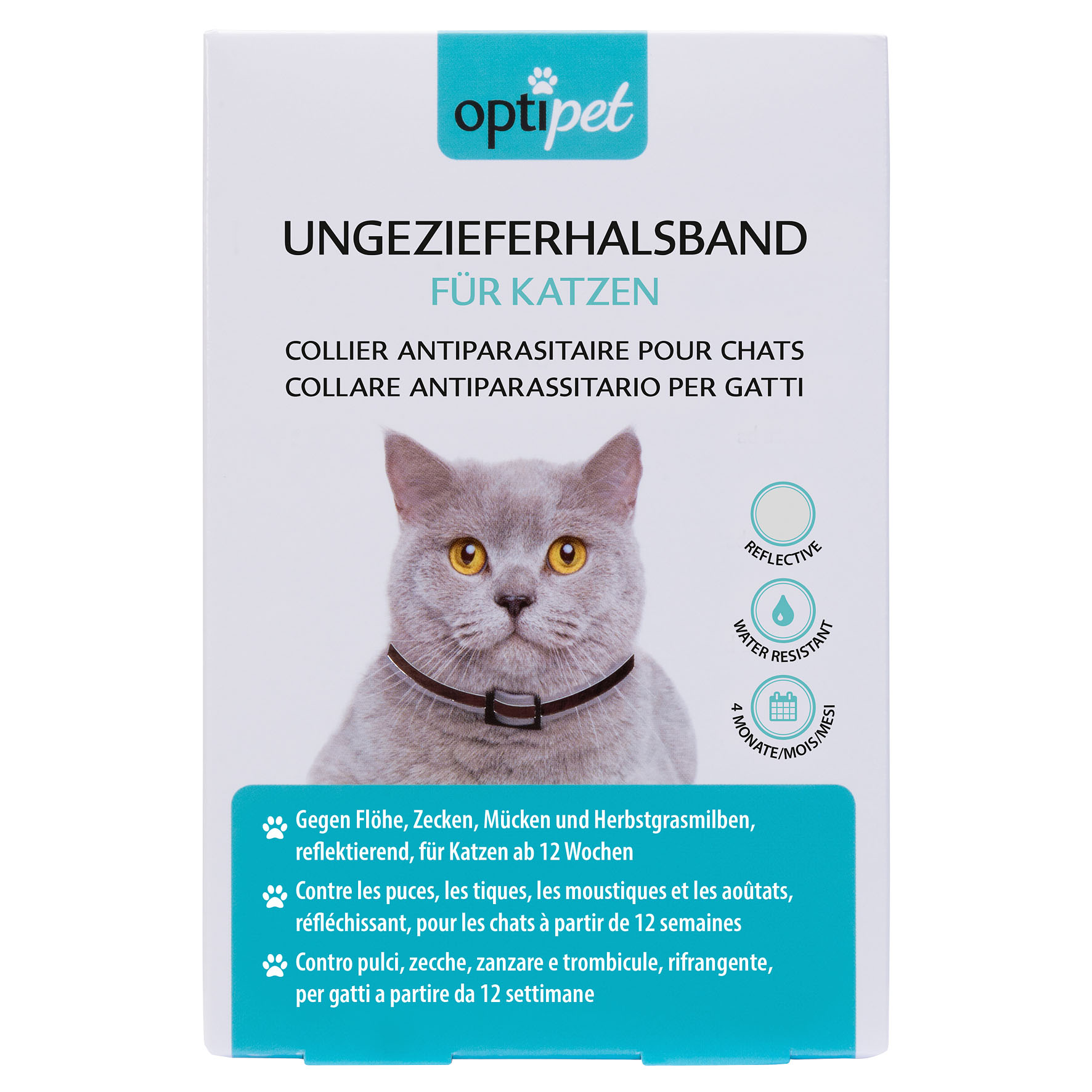 Optipet Ungezieferhalsband für Katzen