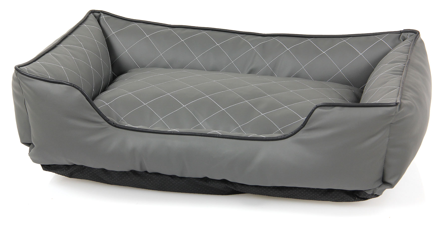 swisspet Lit pour chiens Genny, gris foncé