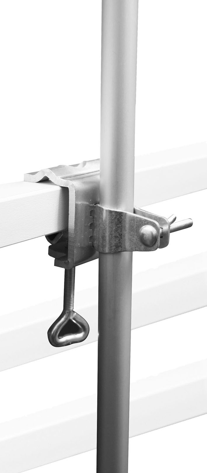 Geländerklemme, bis 32mm Dicke