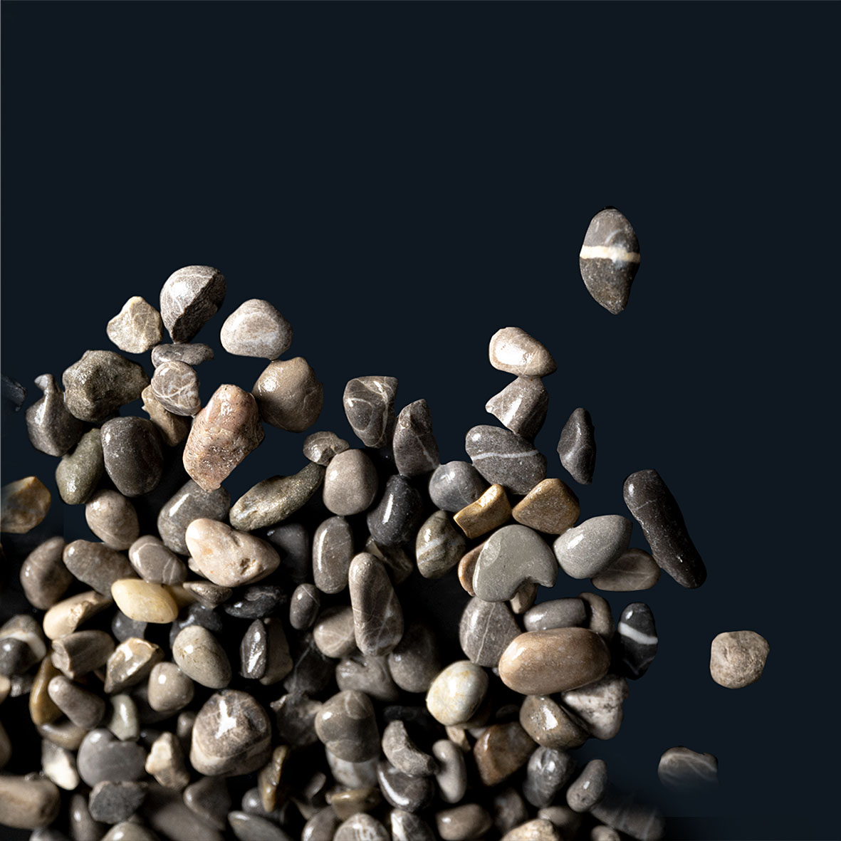 Dennerle Natural Gravel Kongo, ø 8-12mm, 500g