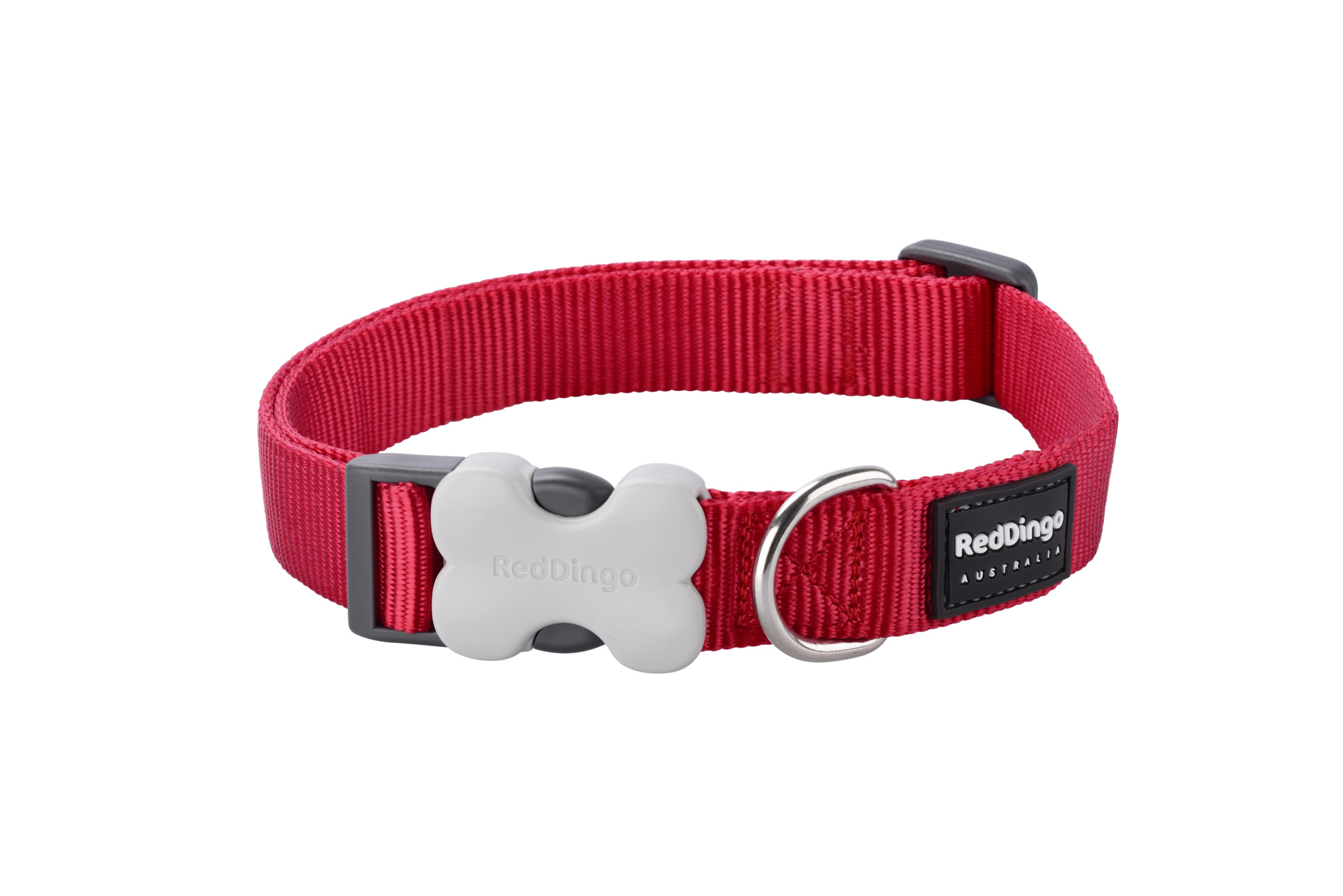 RedDingo collier Plain Classic Rouge XS