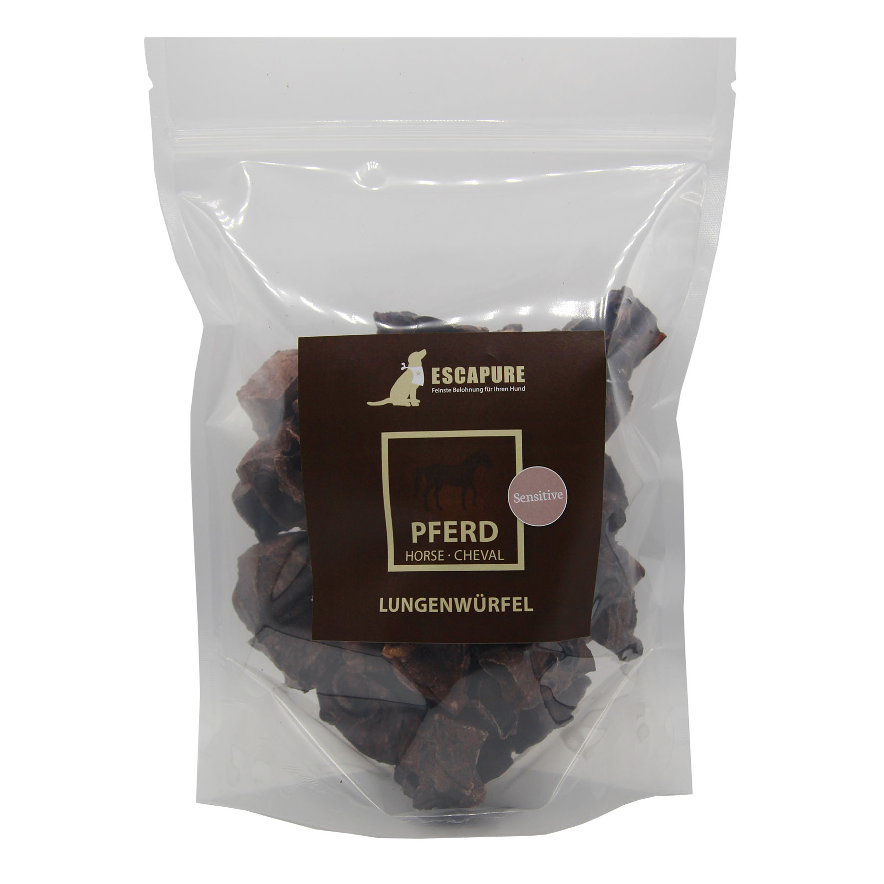 Escapure Cubetti di polmone di cavallo
