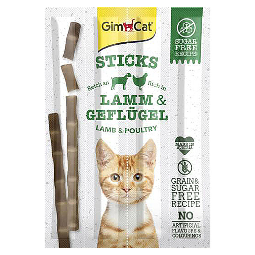 GimCat Sticks mit Lamm & Geflügel