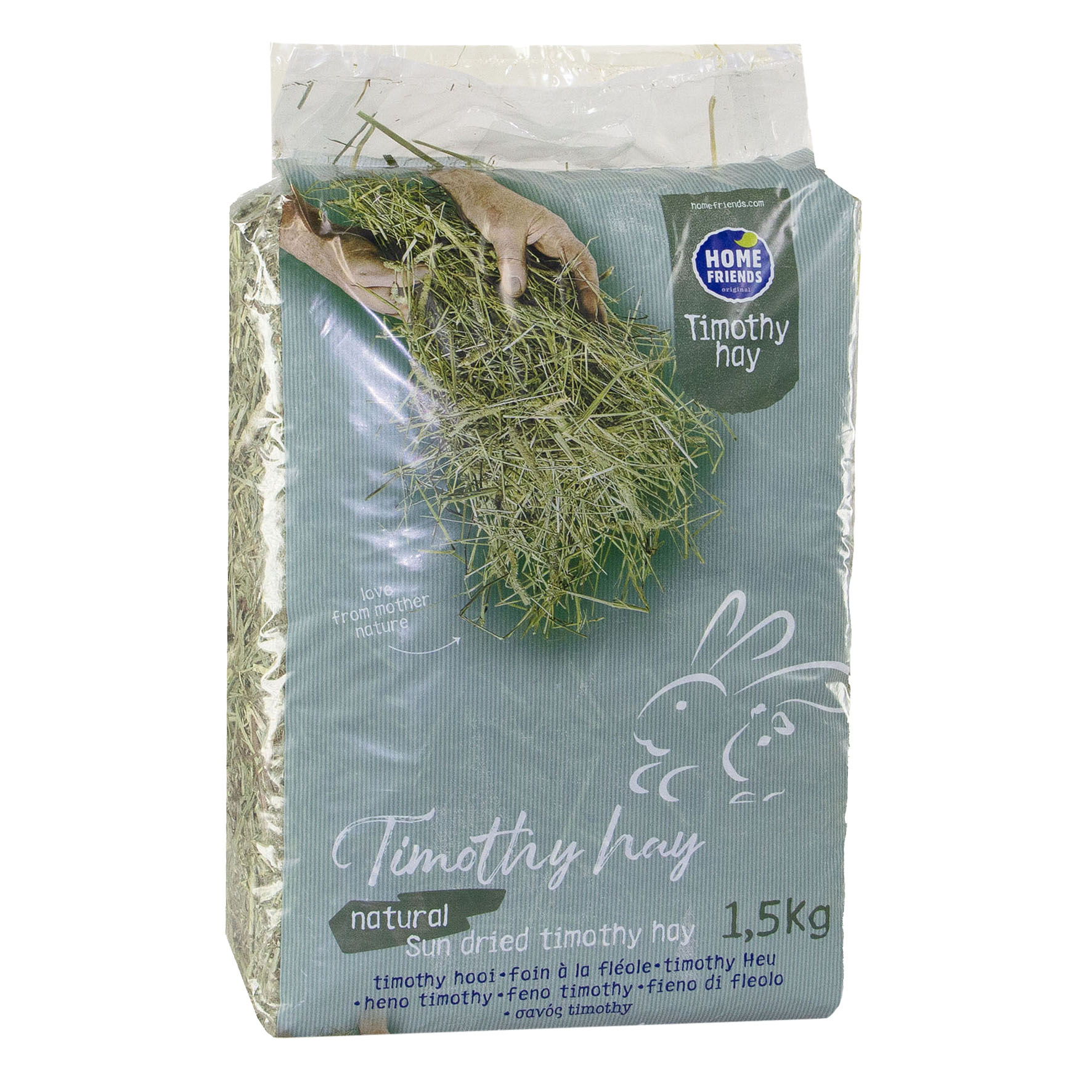 Fieno di timothy premium Homefriends, 1,5 kg