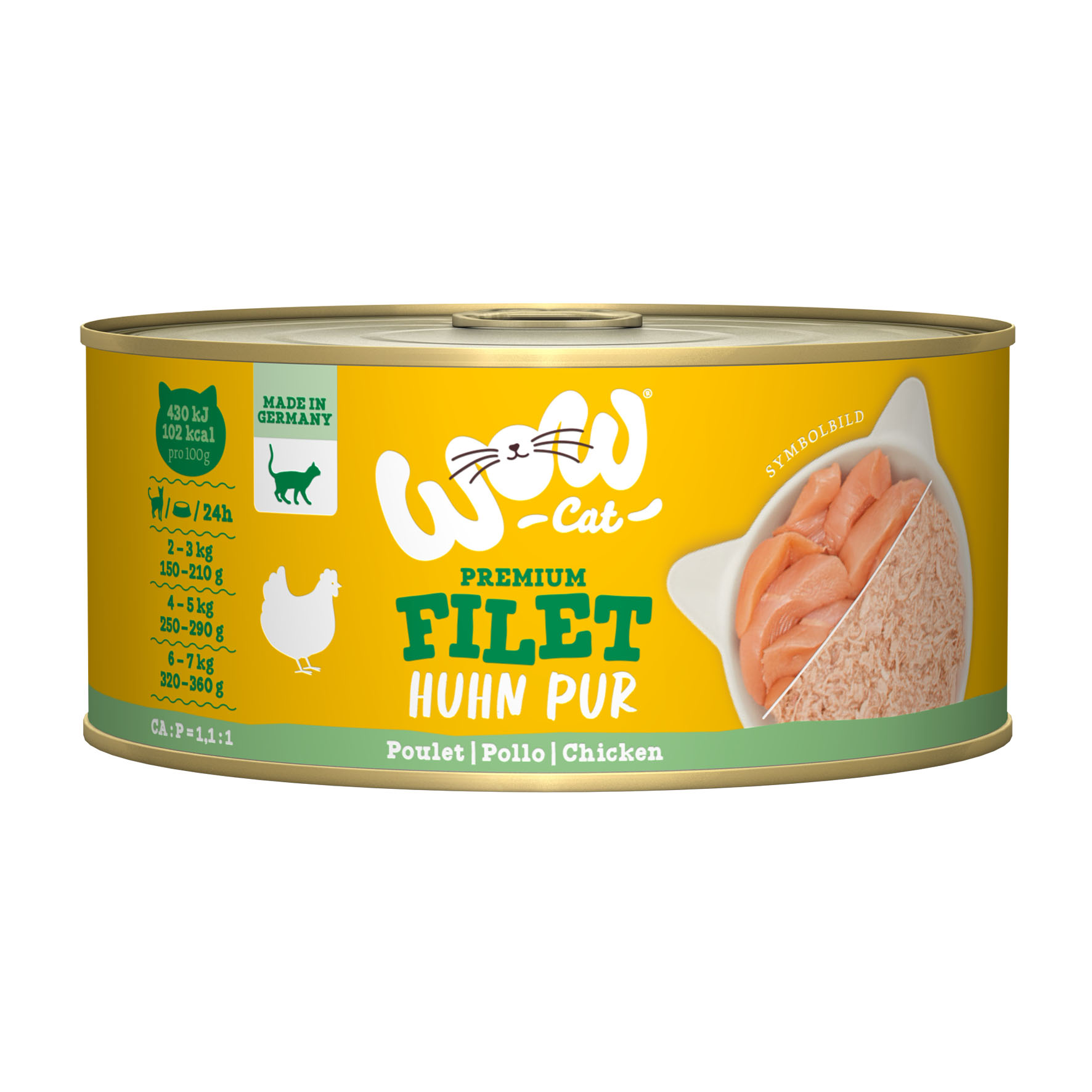 Filet de poulet, 70g