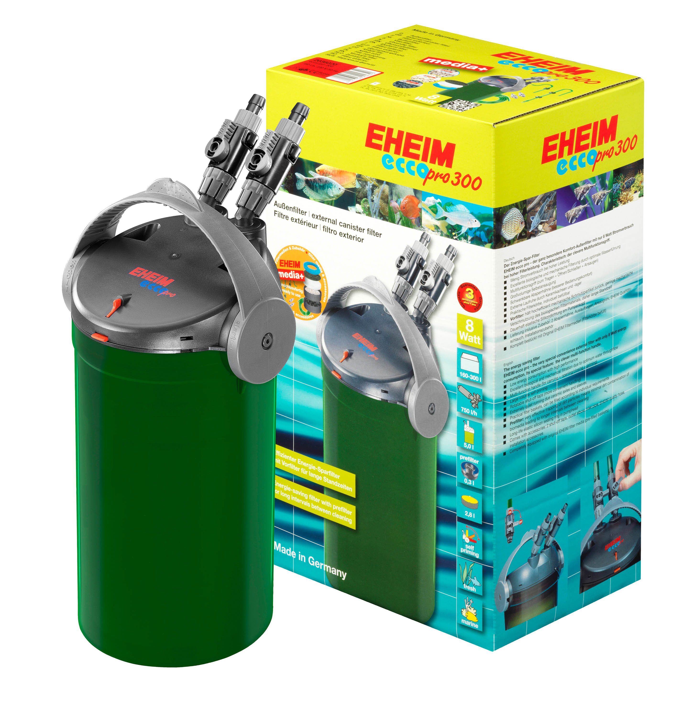 Eheim Filtre extérieur ecco pro media+