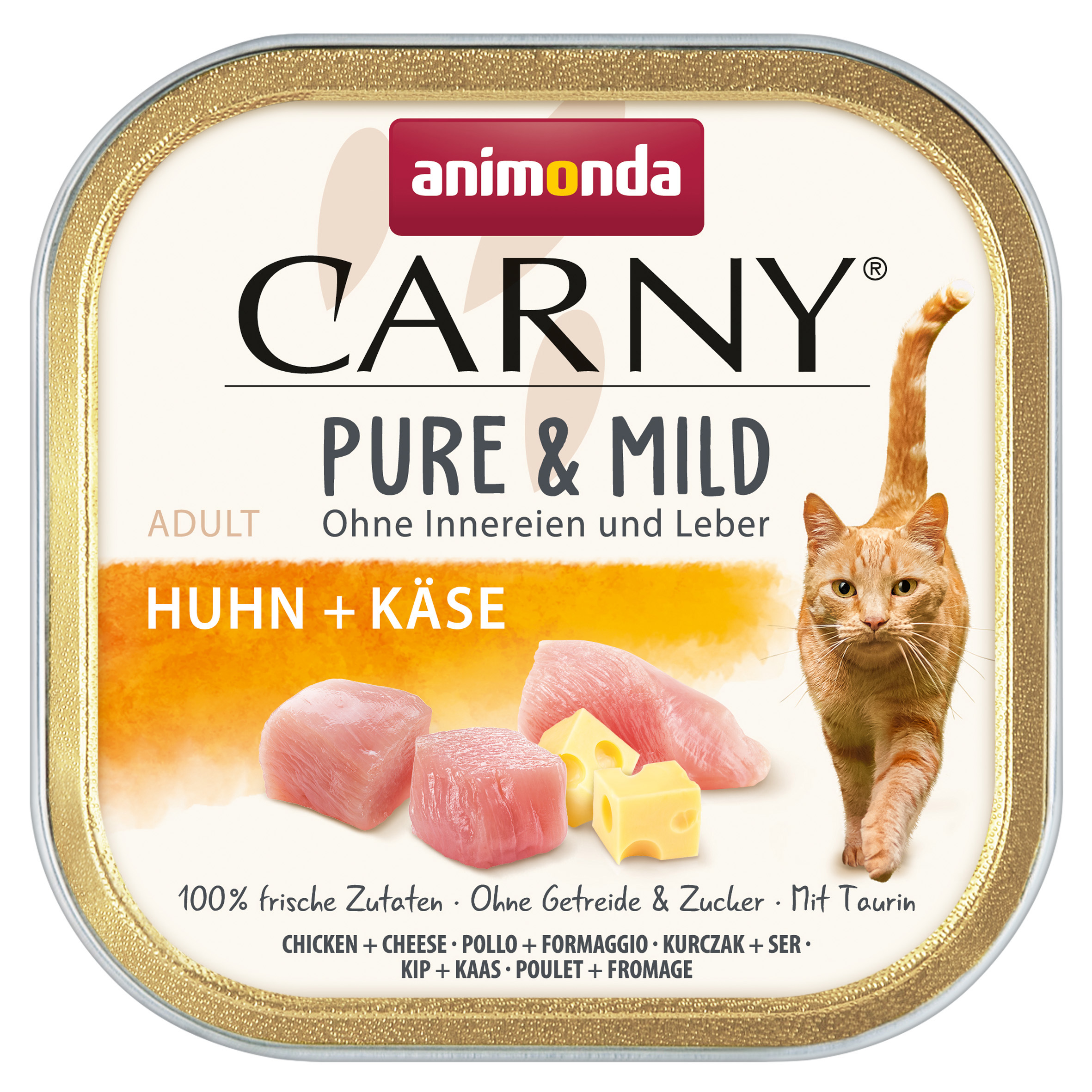 Foodwaste-Carny Adult Pure & Mild Poulet + Fromage, 100g
