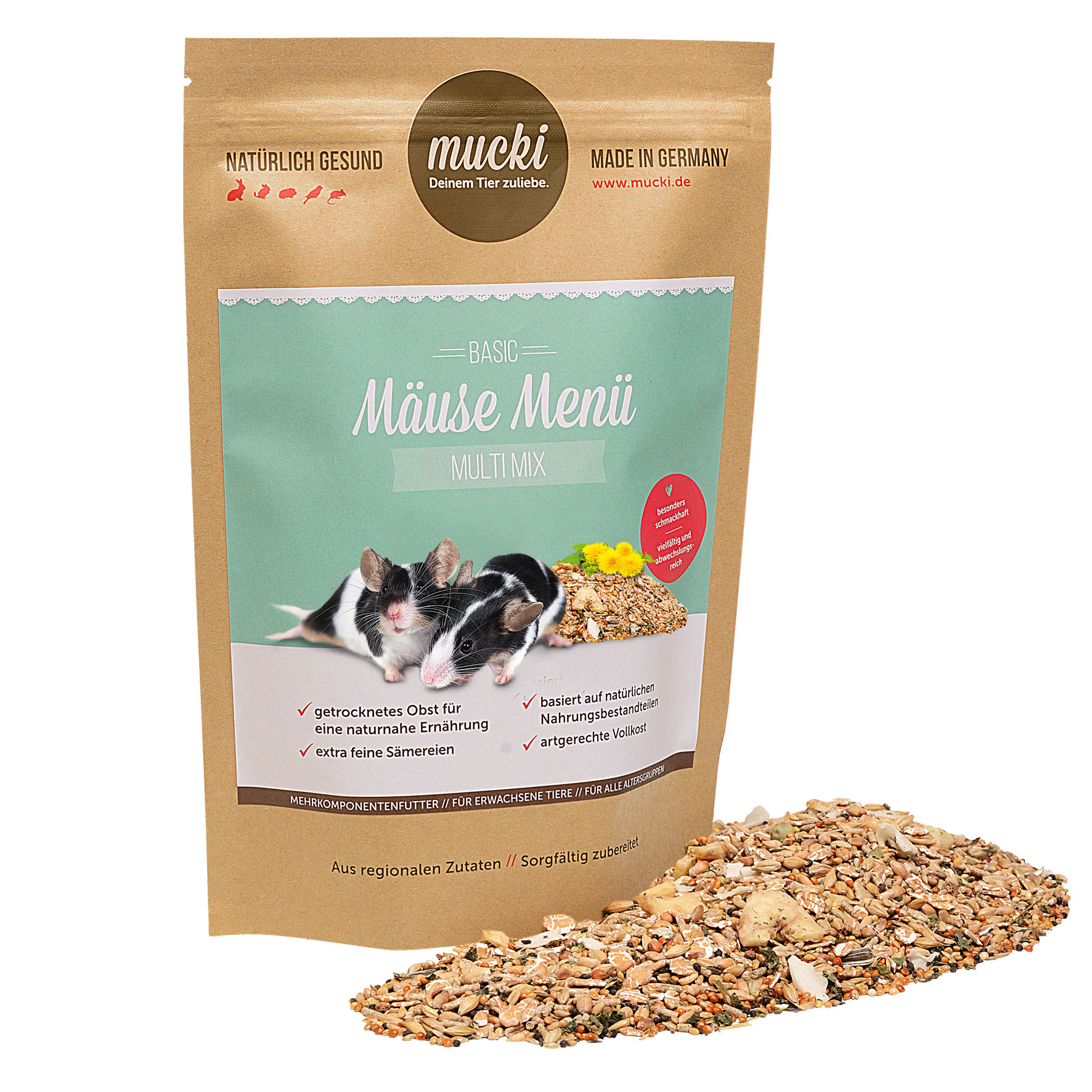 Mucki Menu pour souris Multi Mix 450g