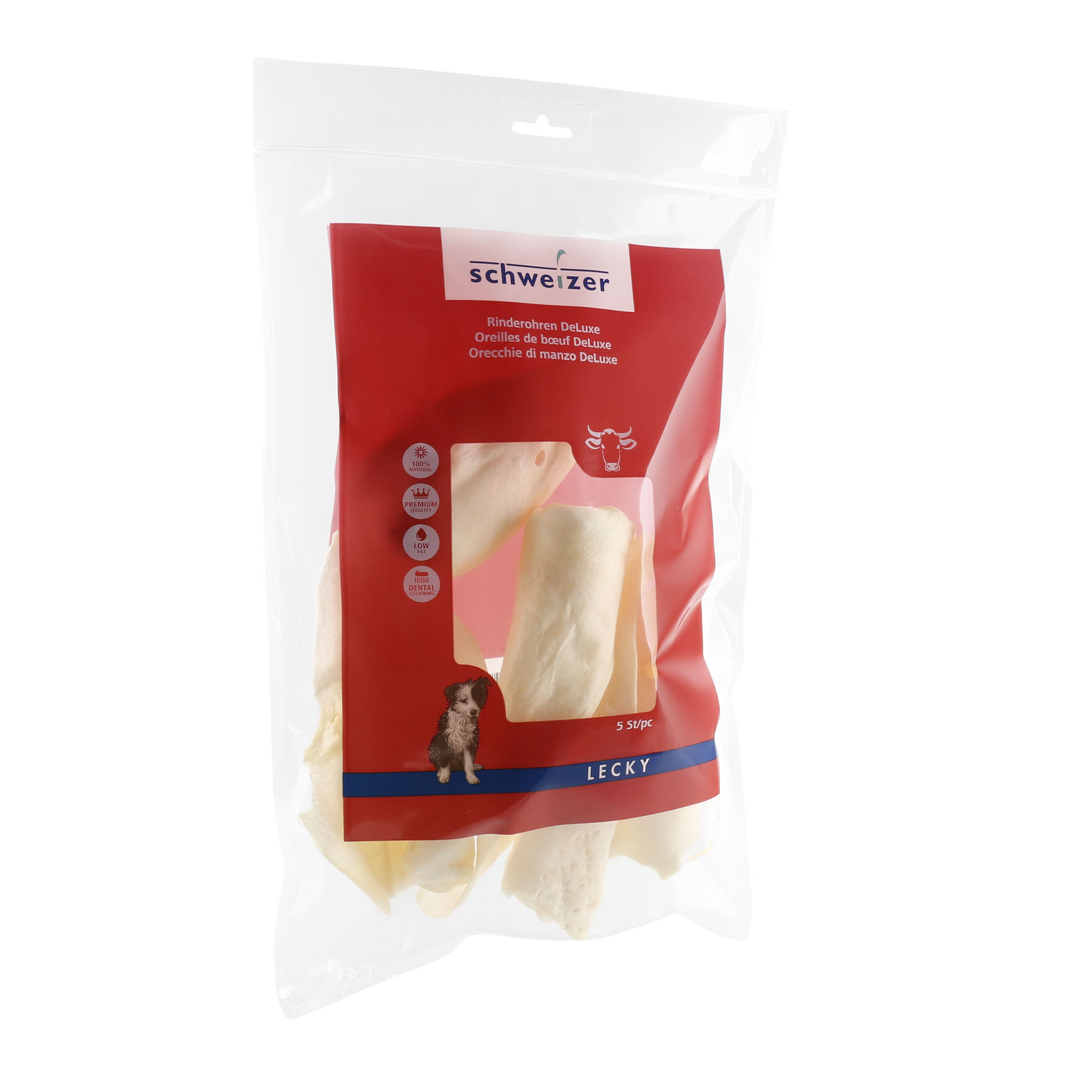 Lecky oreilles de boeuf DeLuxe, 150g
