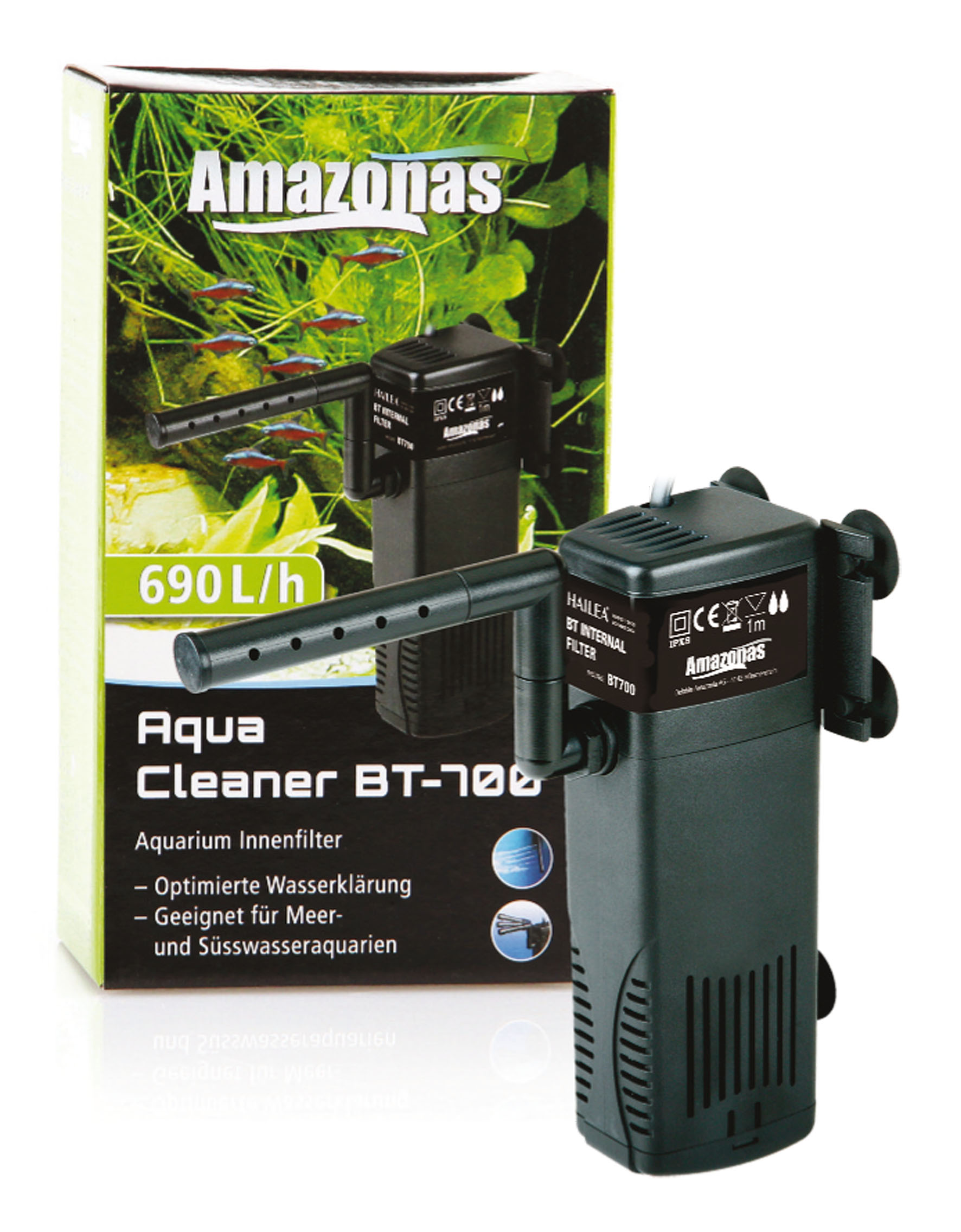 Amazonas Innenfilter Aqua Cleaner BT, 200l/h – 1000l/h
