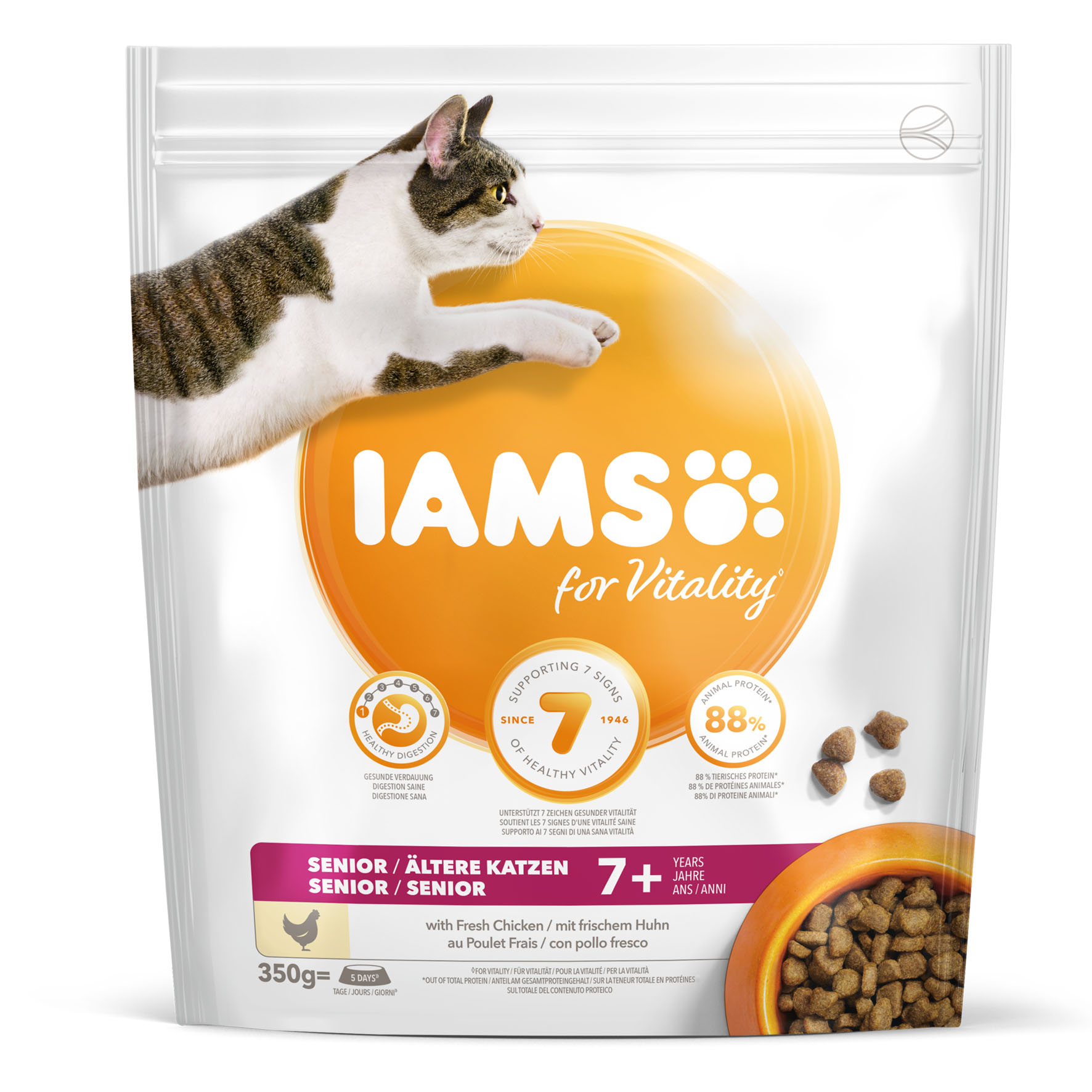 IAMS for Vitality Senior Chicken