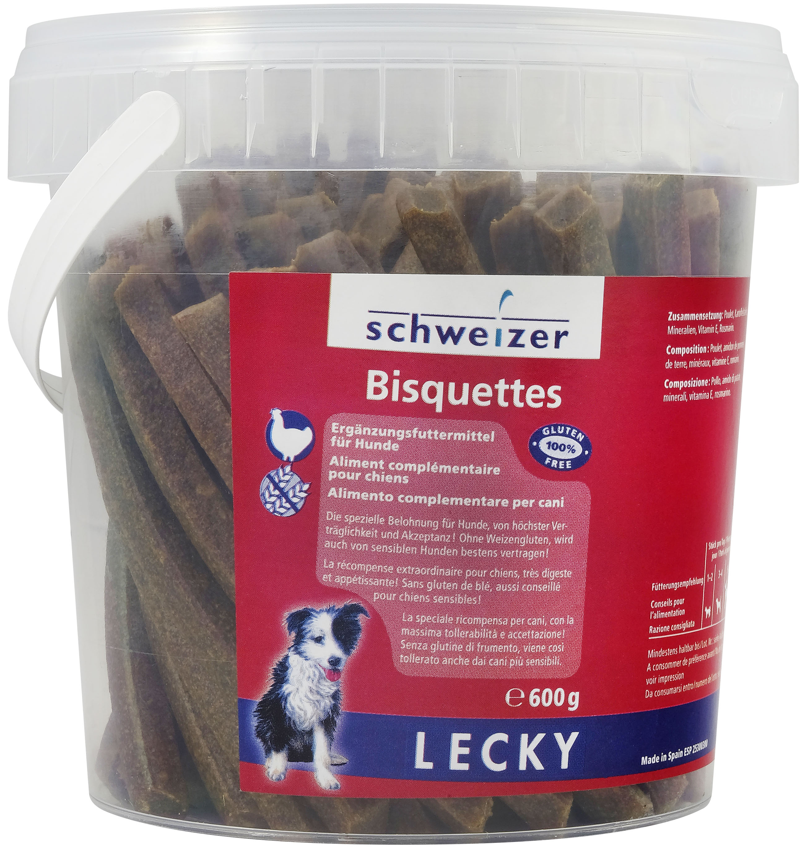 Lecky Bisquettes, 600g