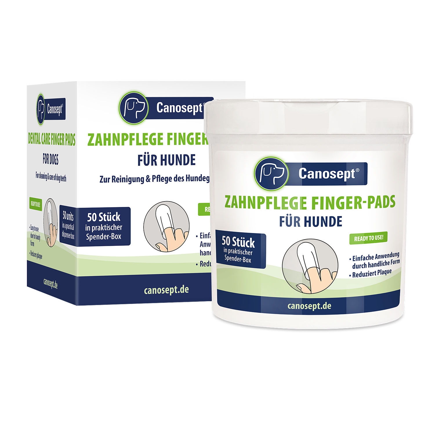 Canosept doigtiers d'soin dentaires, 50pcs.