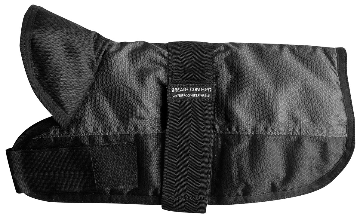 Cappotto di protezione per cani Icedog, nero