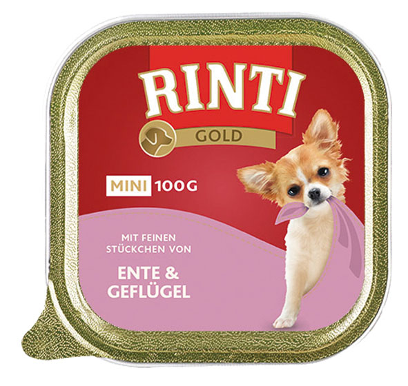 Rinti Gold Mini Ente & Geflügel, 100g