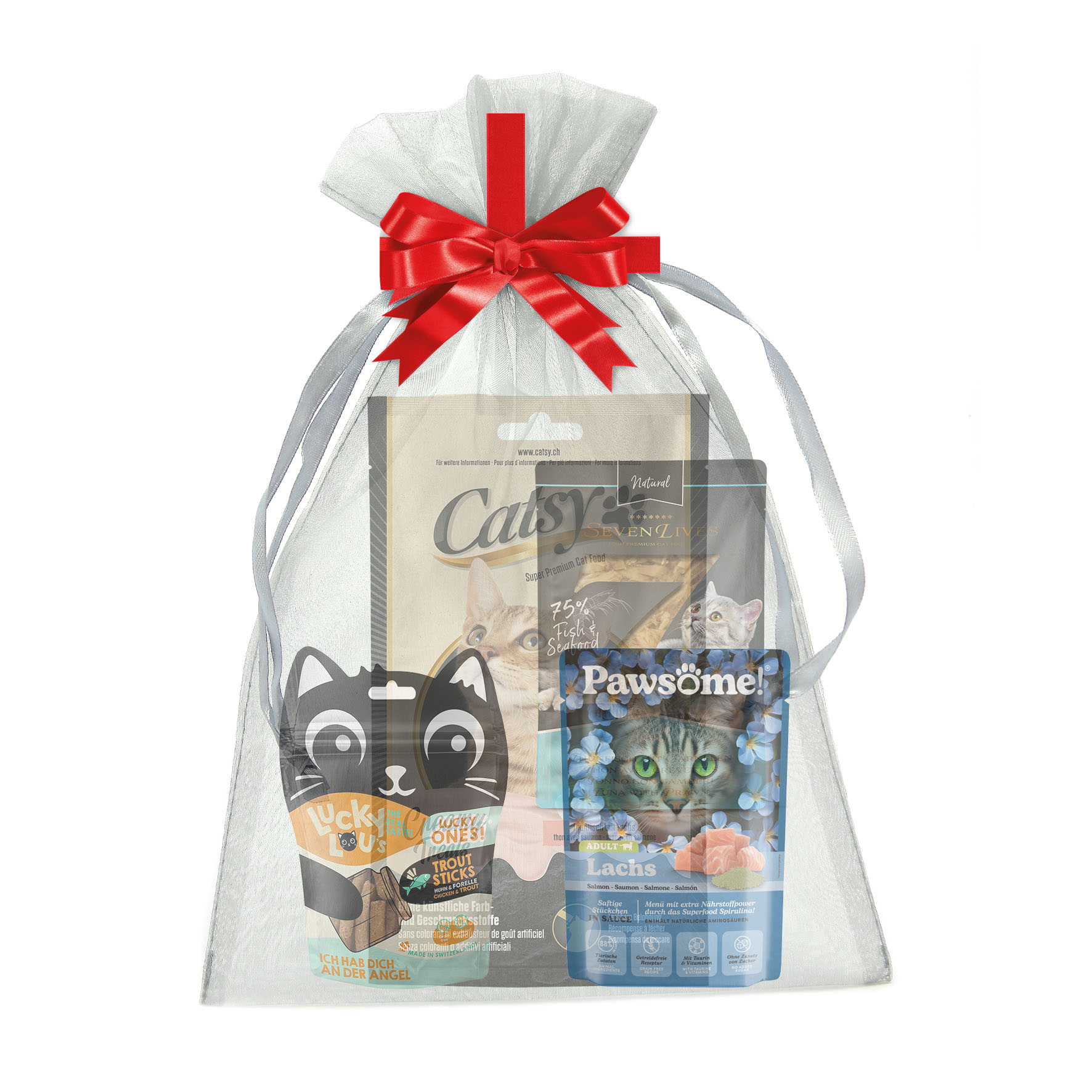 Geschenk Paket für Katzen