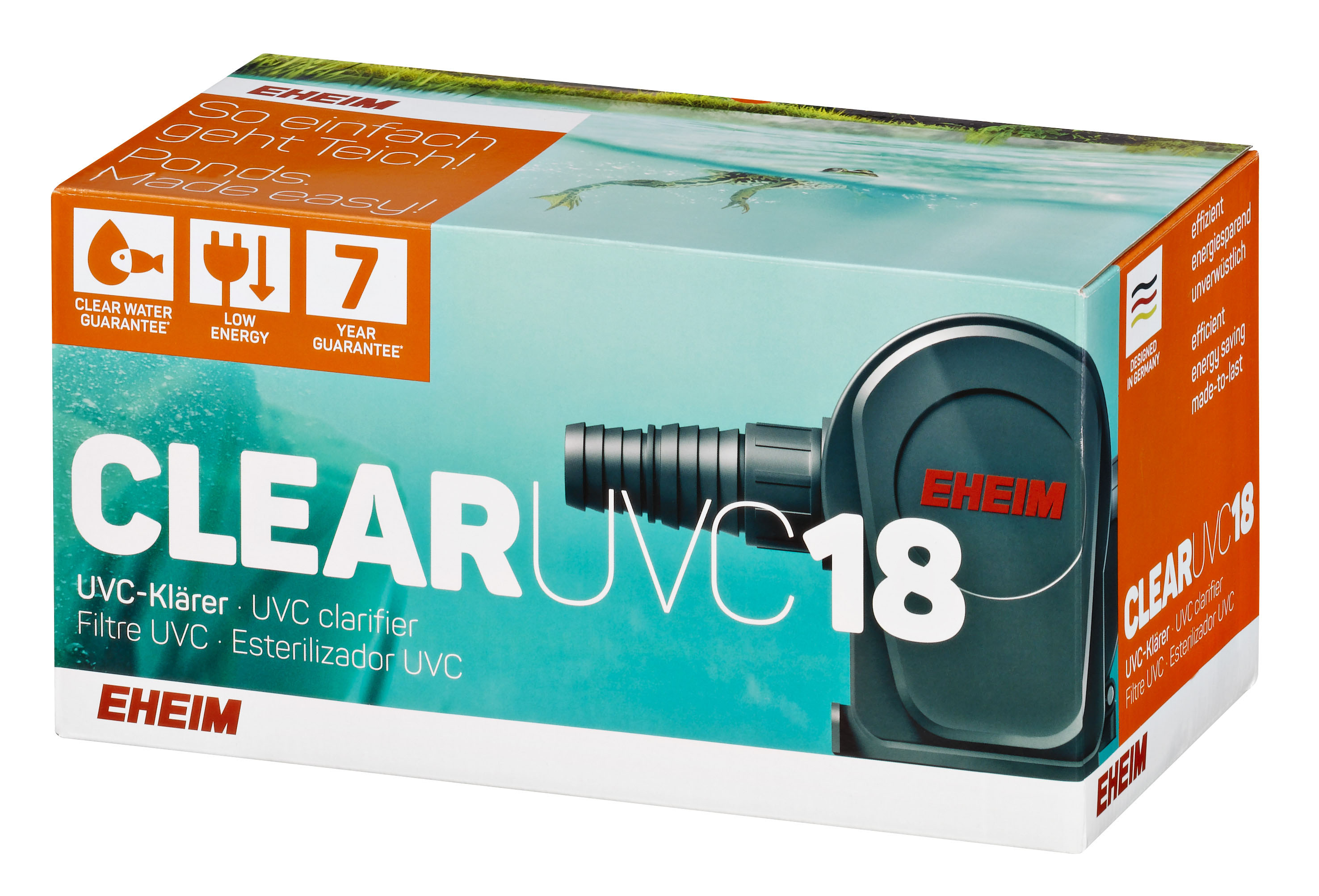 Teichwasserklärer CLEAR UVC